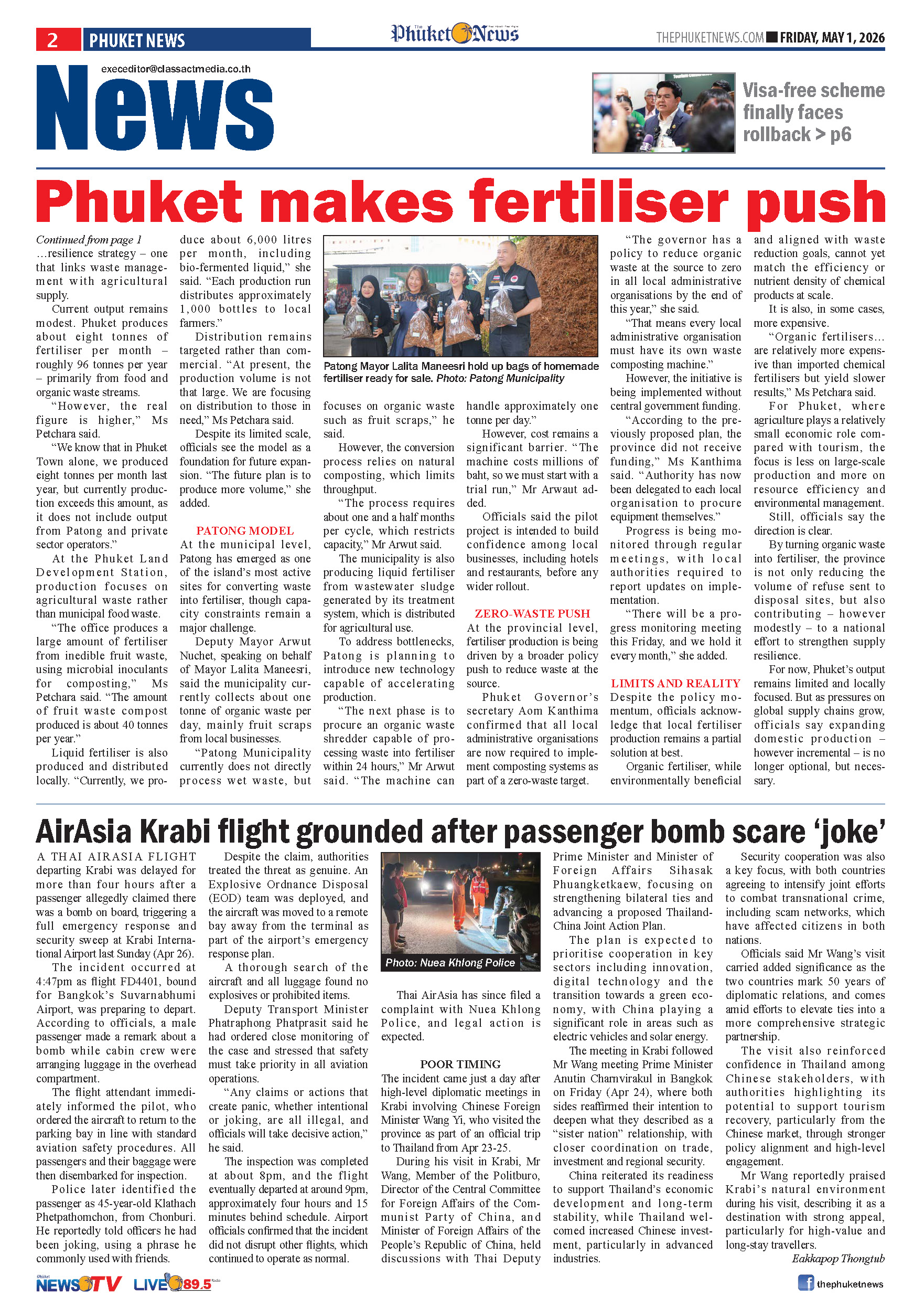 Phuket Newspaper - 01-05-2026 Page 2