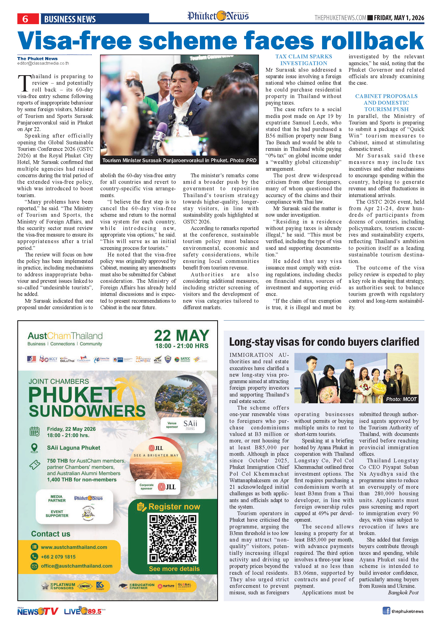 Phuket Newspaper - 01-05-2026 Page 6