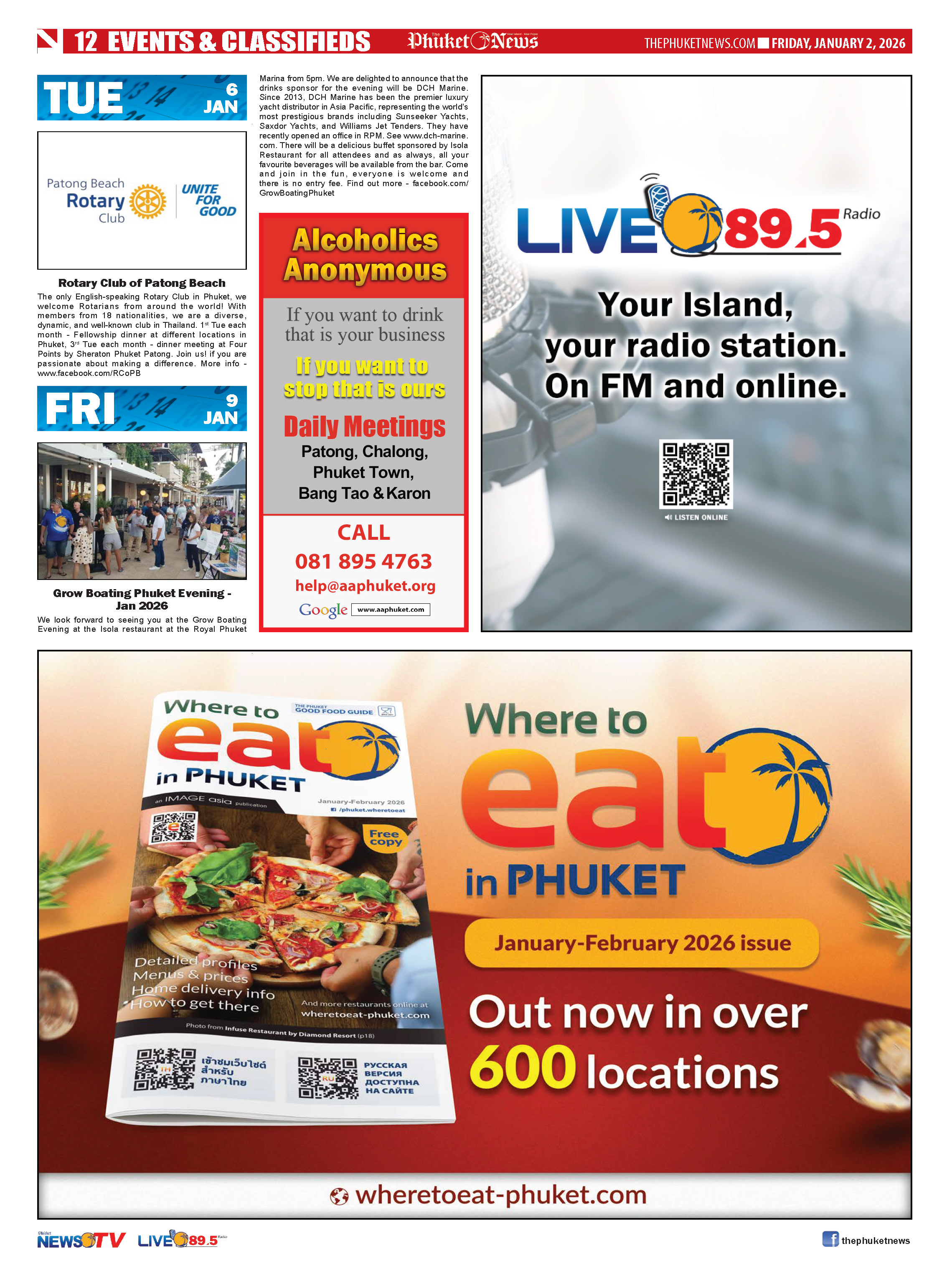 Phuket Newspaper - 02-01-2026 Page 12