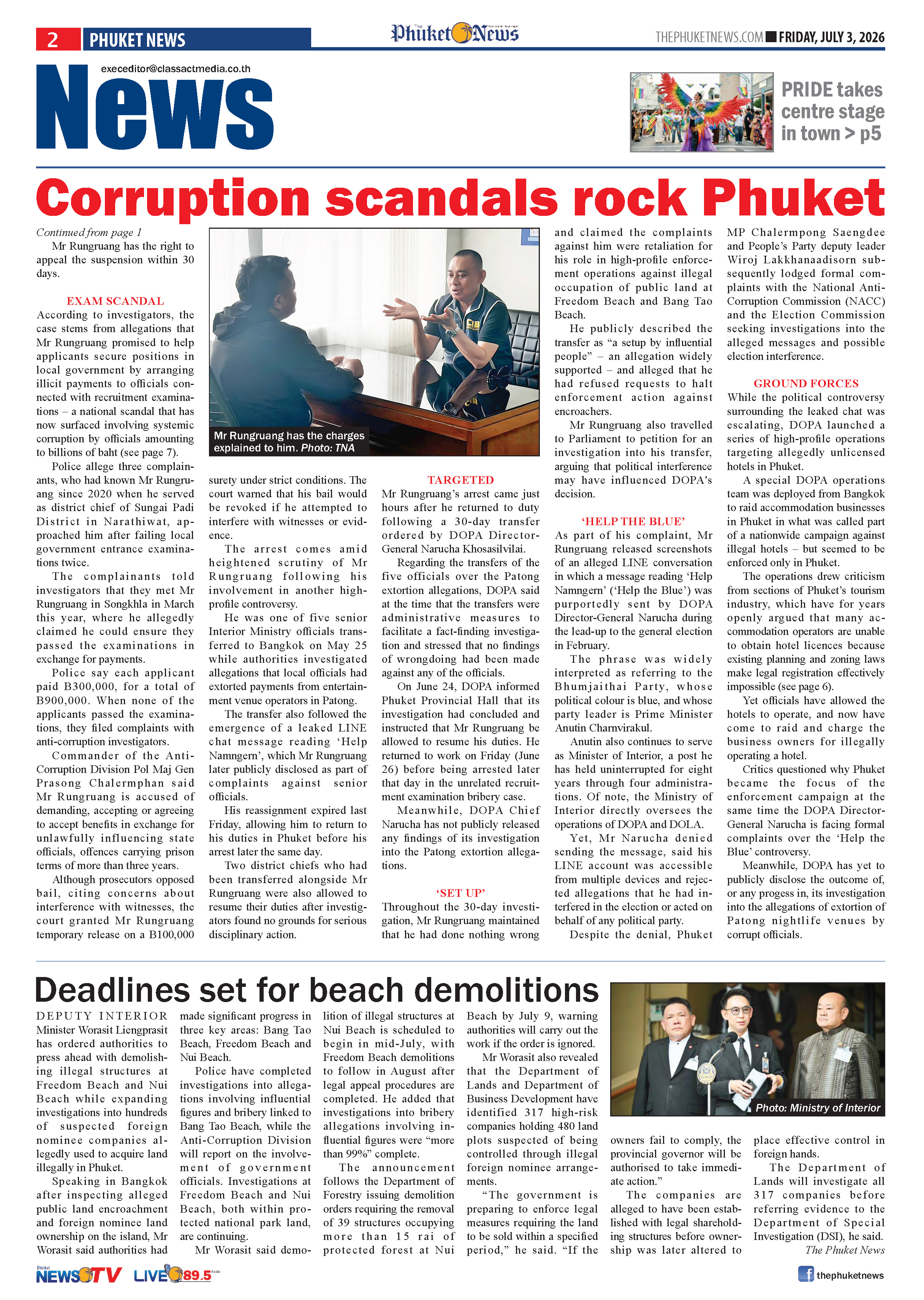 Phuket Newspaper - 03-07-2026 Page 2