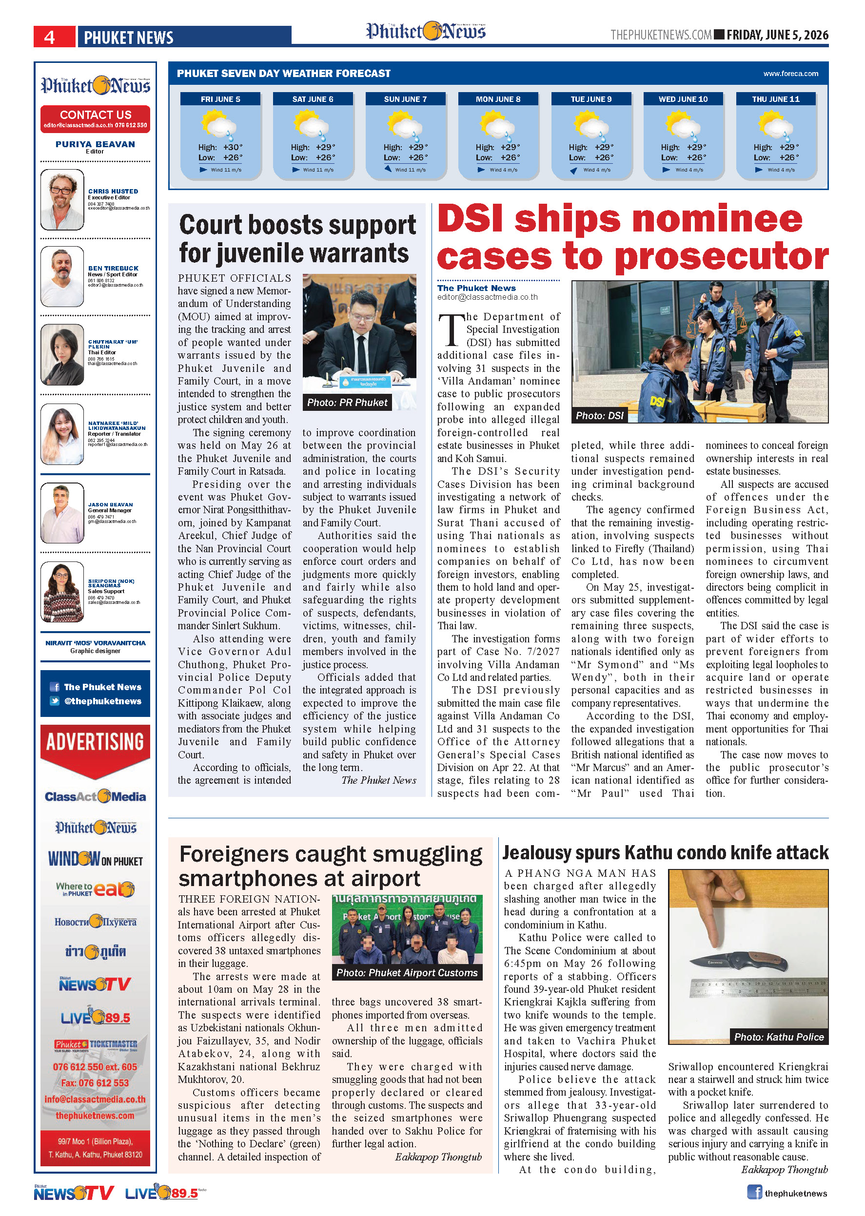 Phuket Newspaper - 05-06-2026 Page 4