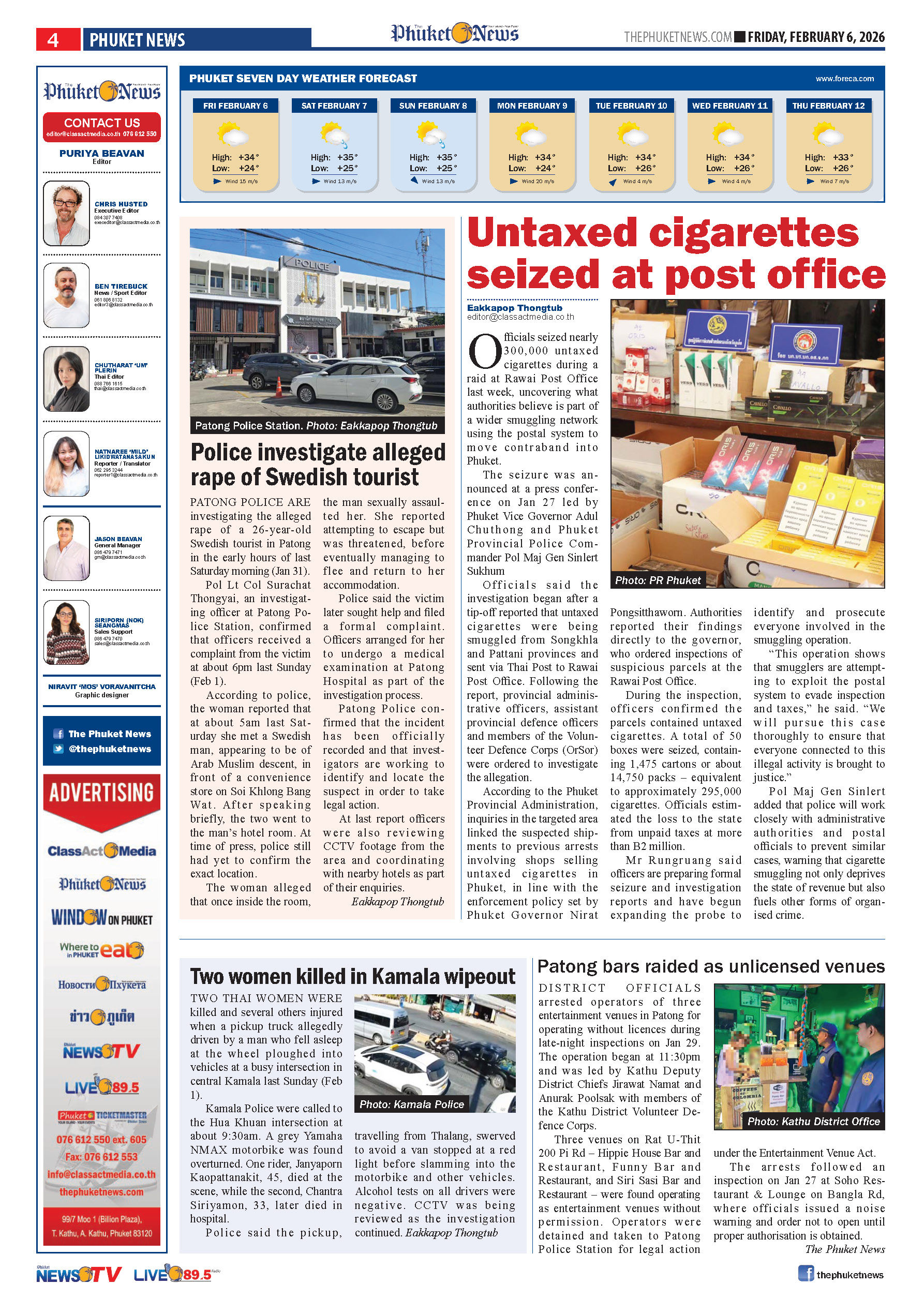 Phuket Newspaper - 06-02-2026 Page 4