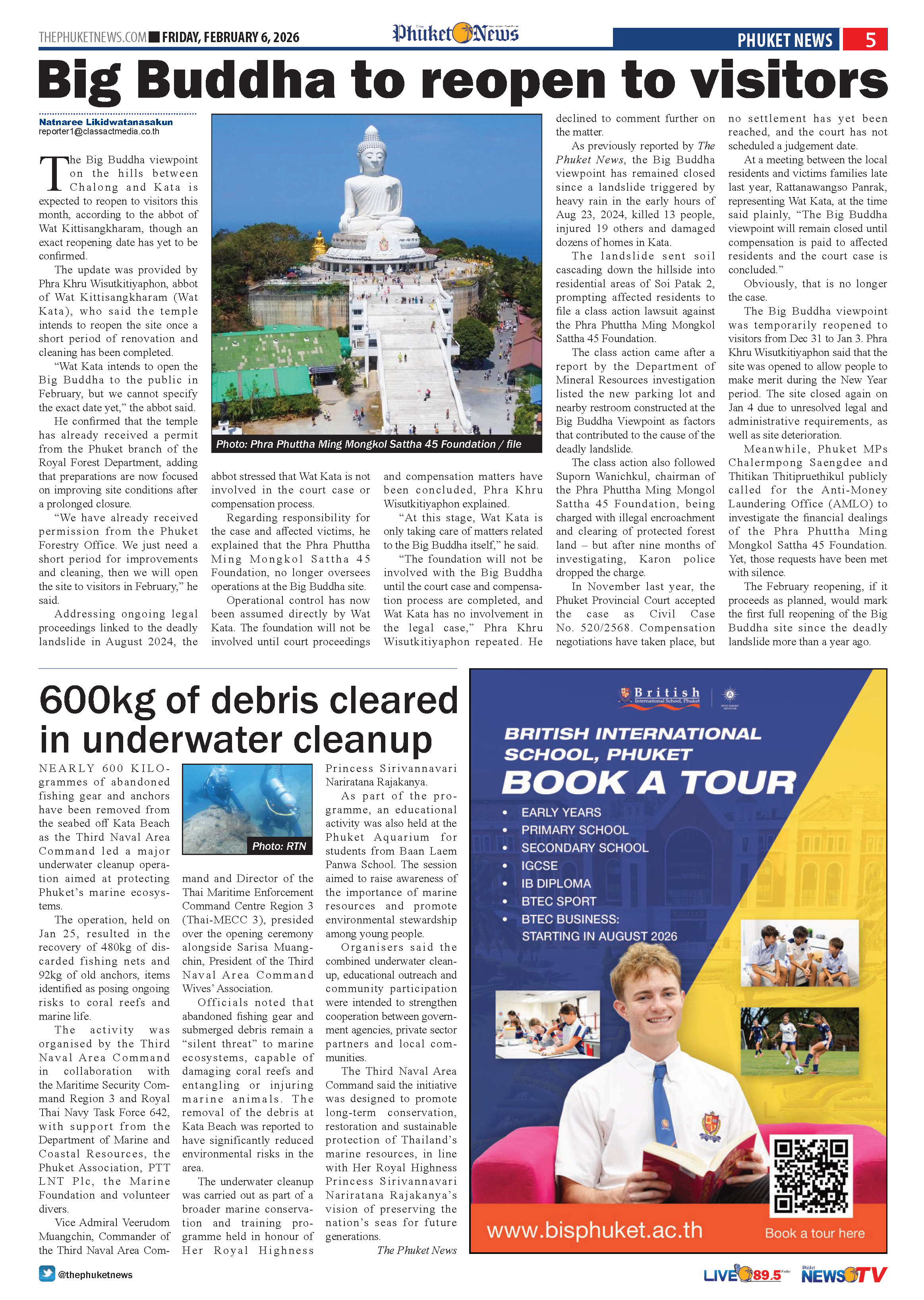 Phuket Newspaper - 06-02-2026 Page 5