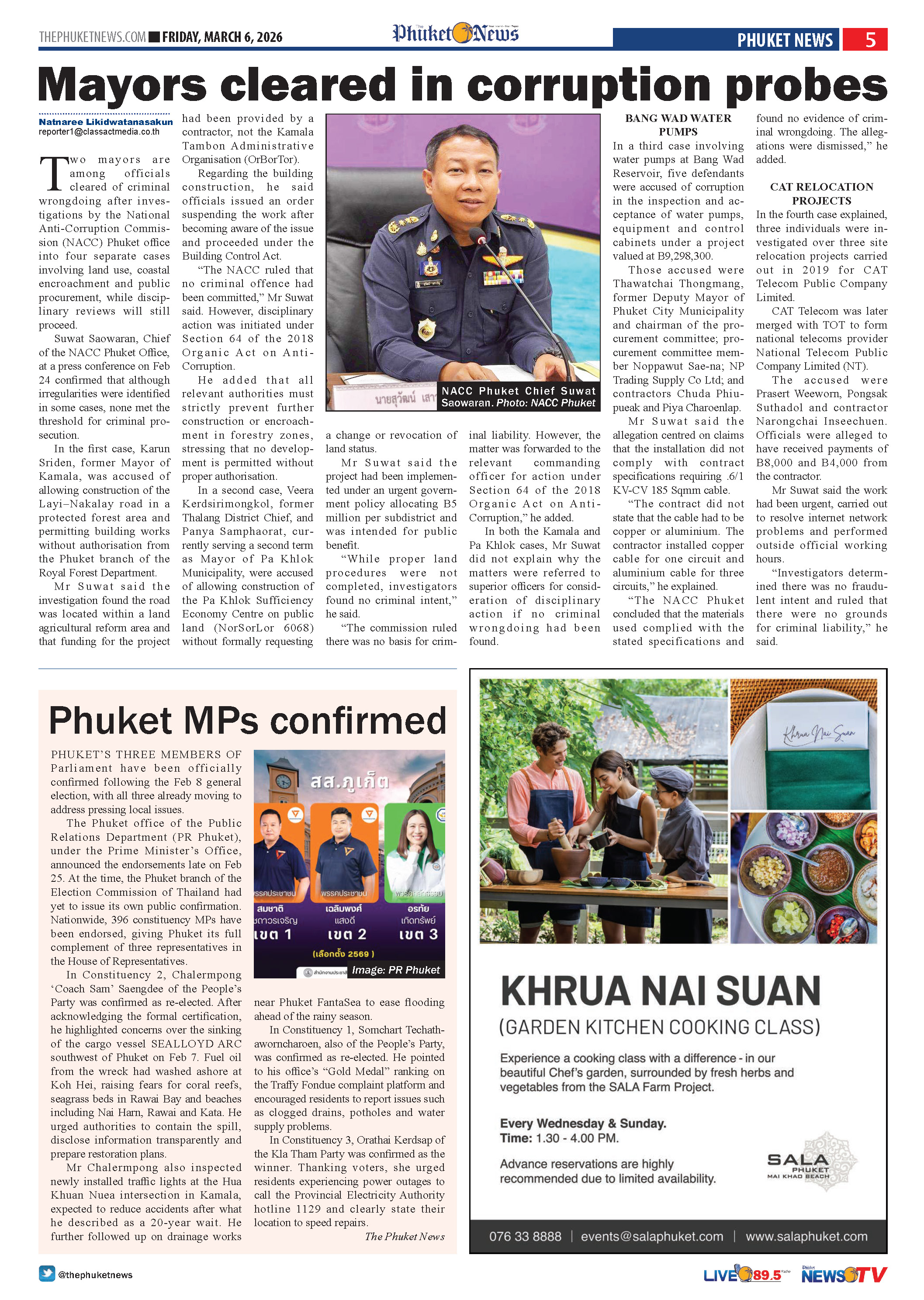 Phuket Newspaper - 06-03-2026 Page 5