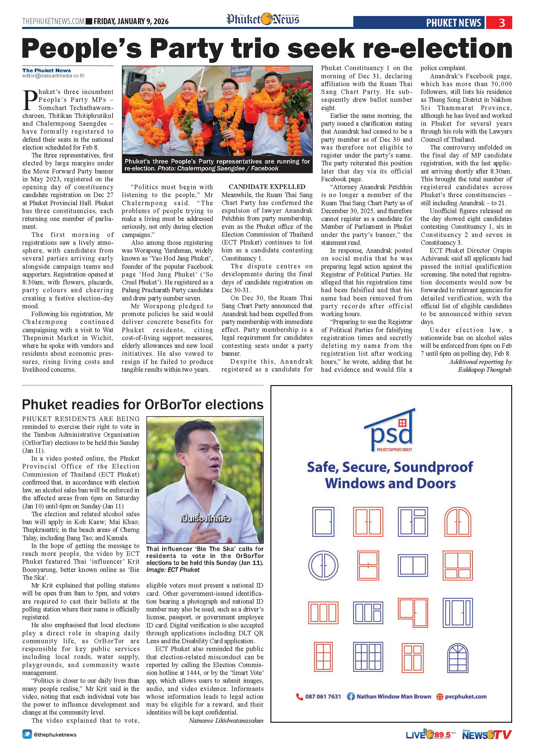 Phuket Newspaper - 09-01-2026 Page 3