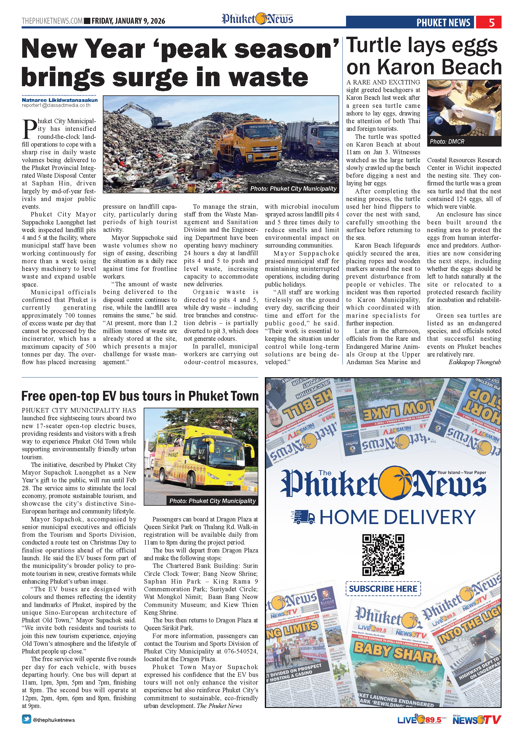 Phuket Newspaper - 09-01-2026 Page 5