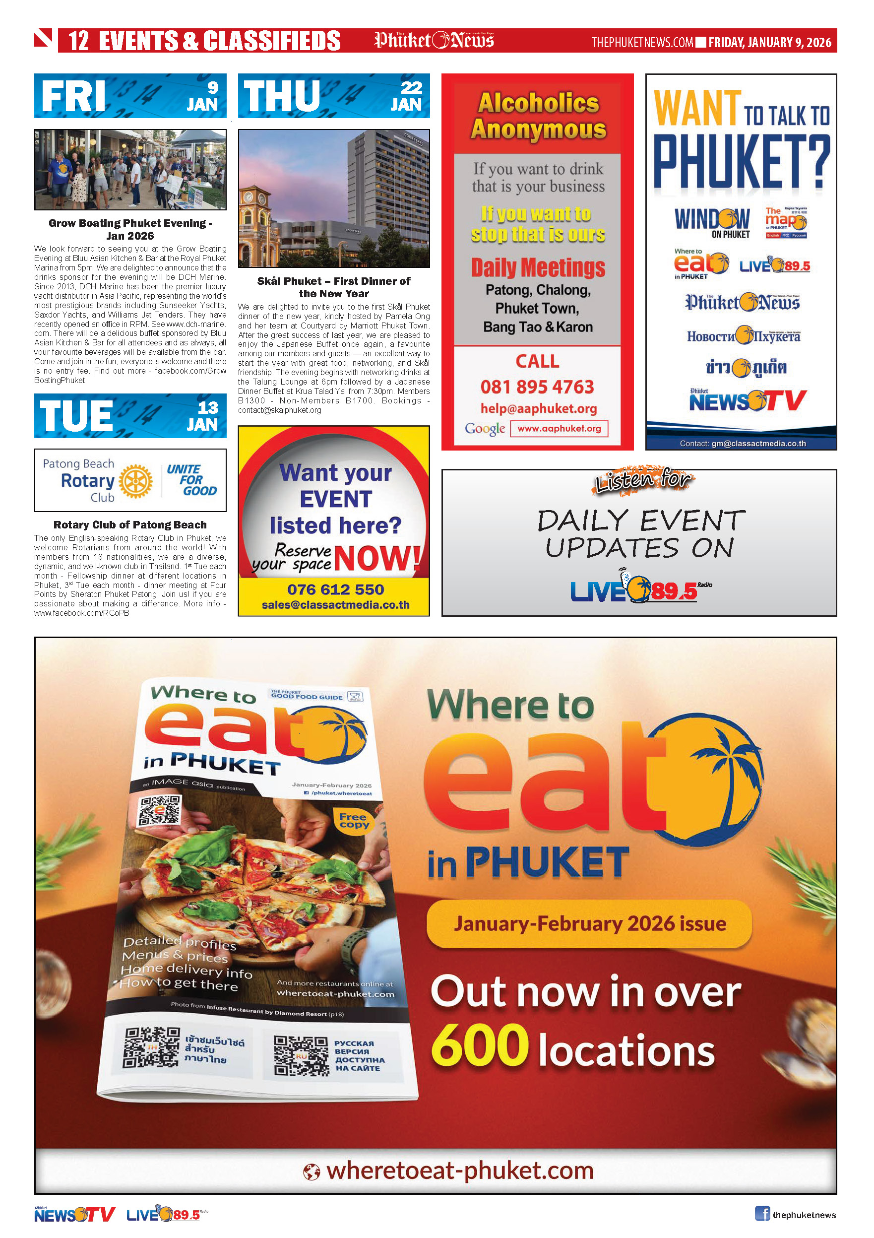 Phuket Newspaper - 09-01-2026 Page 12