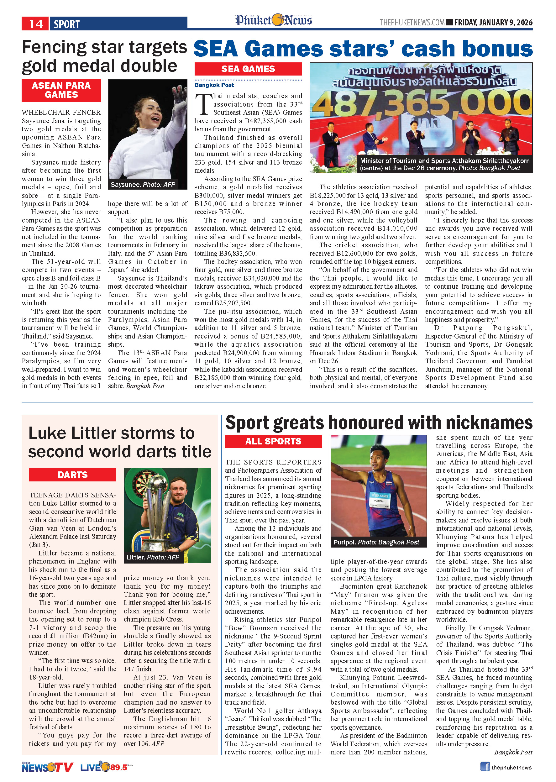 Phuket Newspaper - 09-01-2026 Page 14