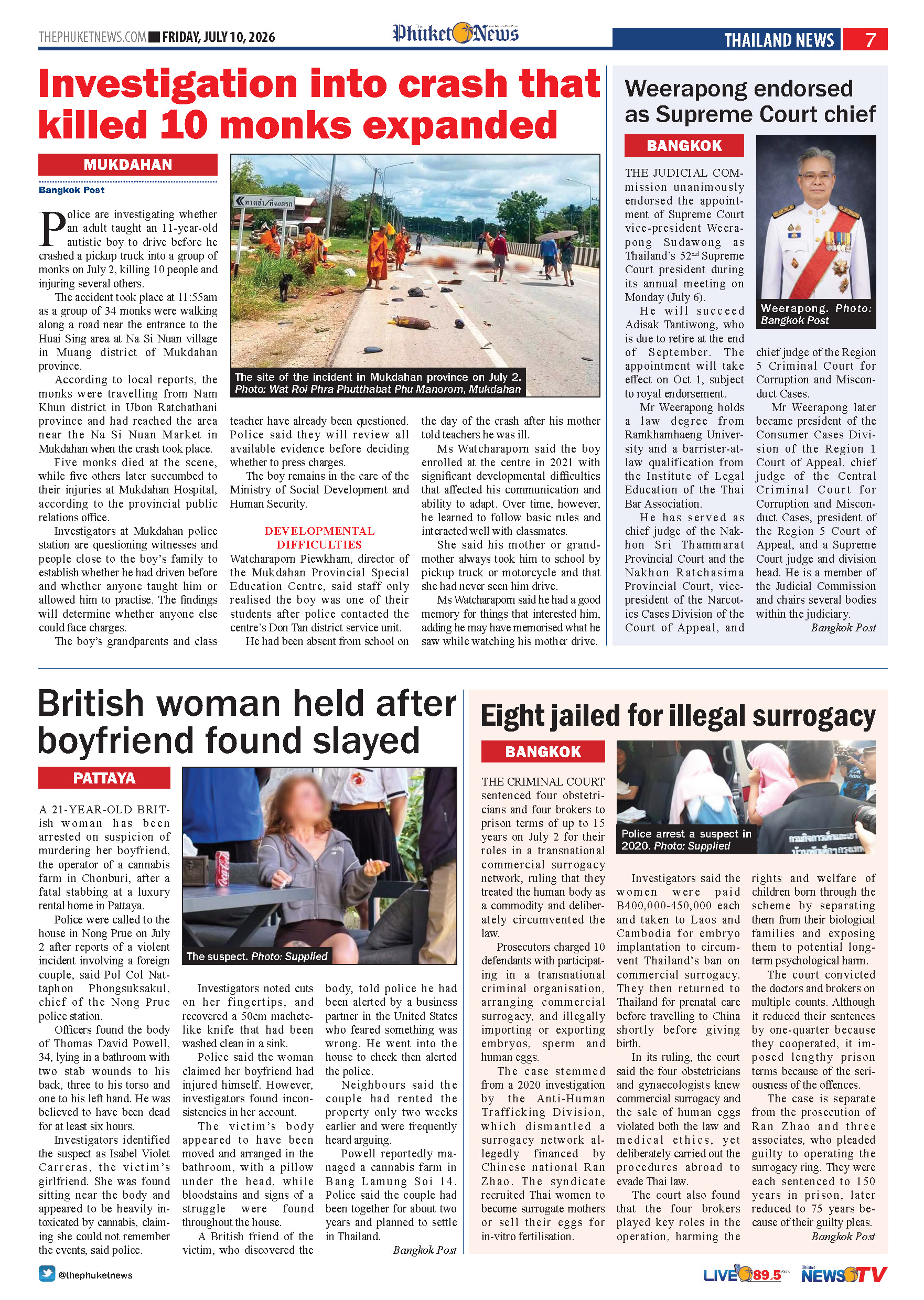 Phuket Newspaper - 10-07-2026 Page 7