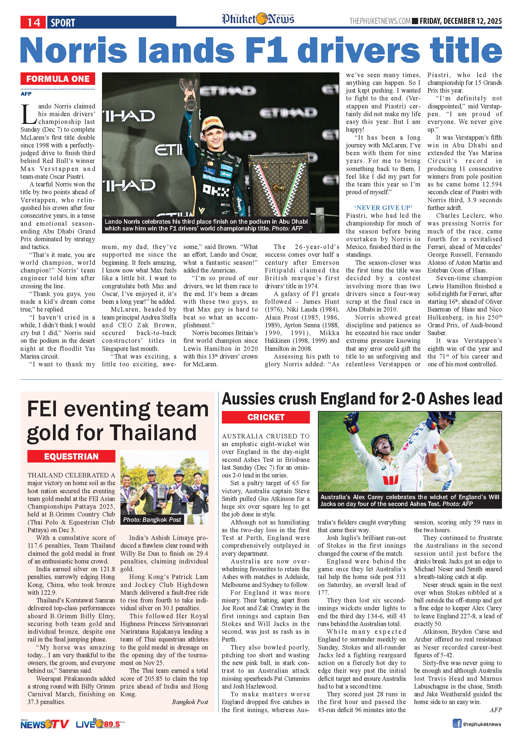 Phuket Newspaper - 12-12-2025 Page 14