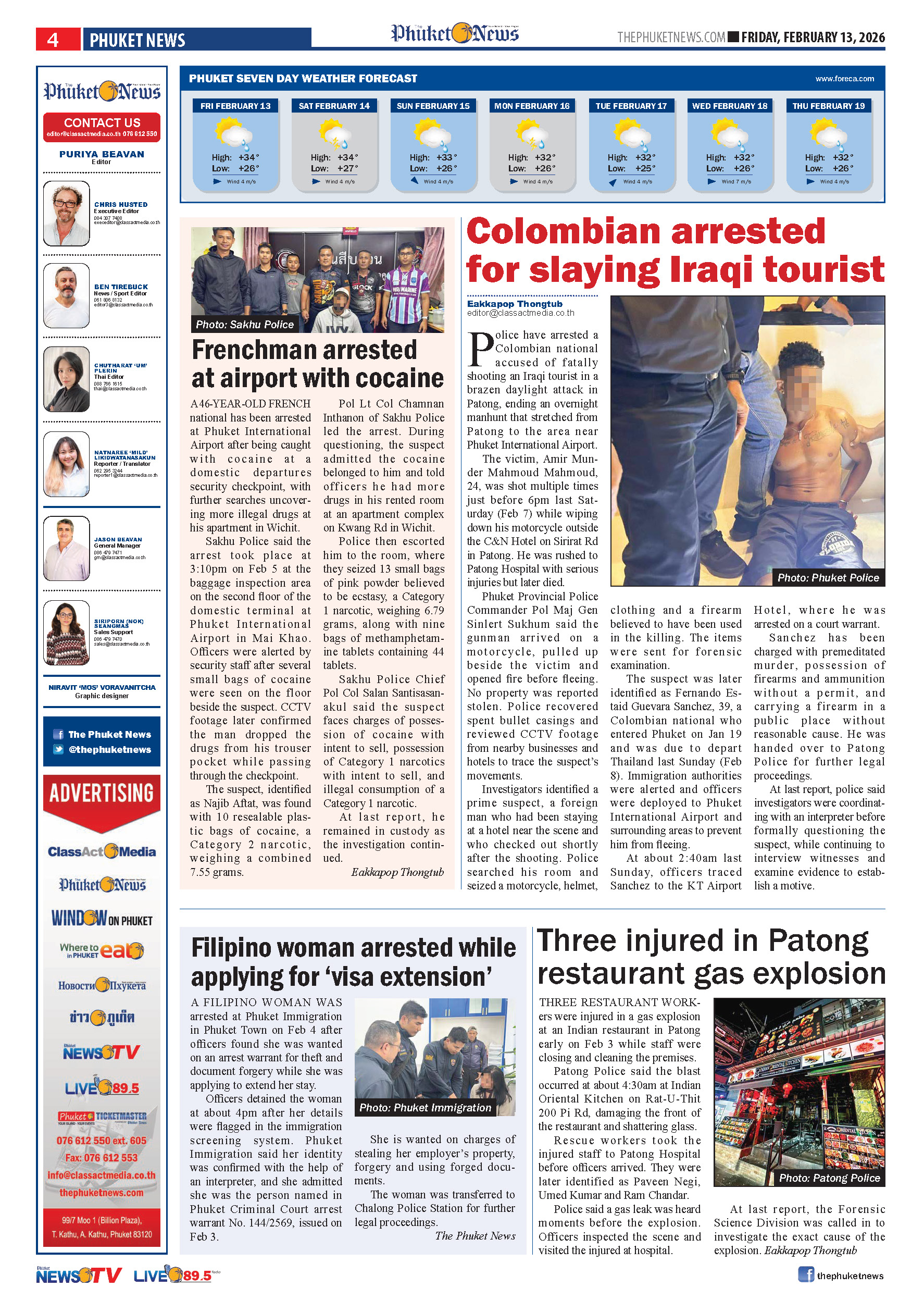 Phuket Newspaper - 13-02-2026 Page 4