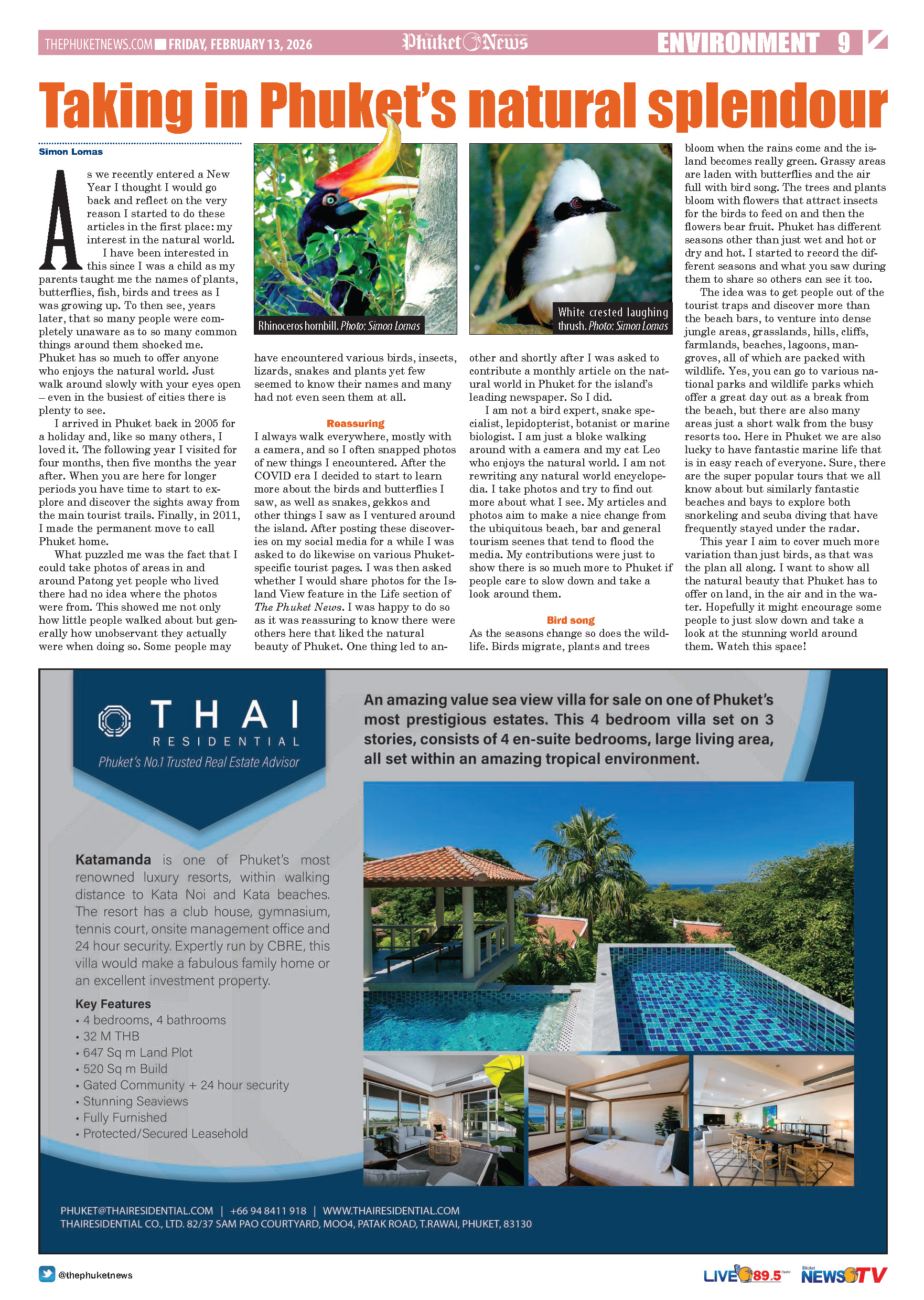 Phuket Newspaper - 13-02-2026 Page 9