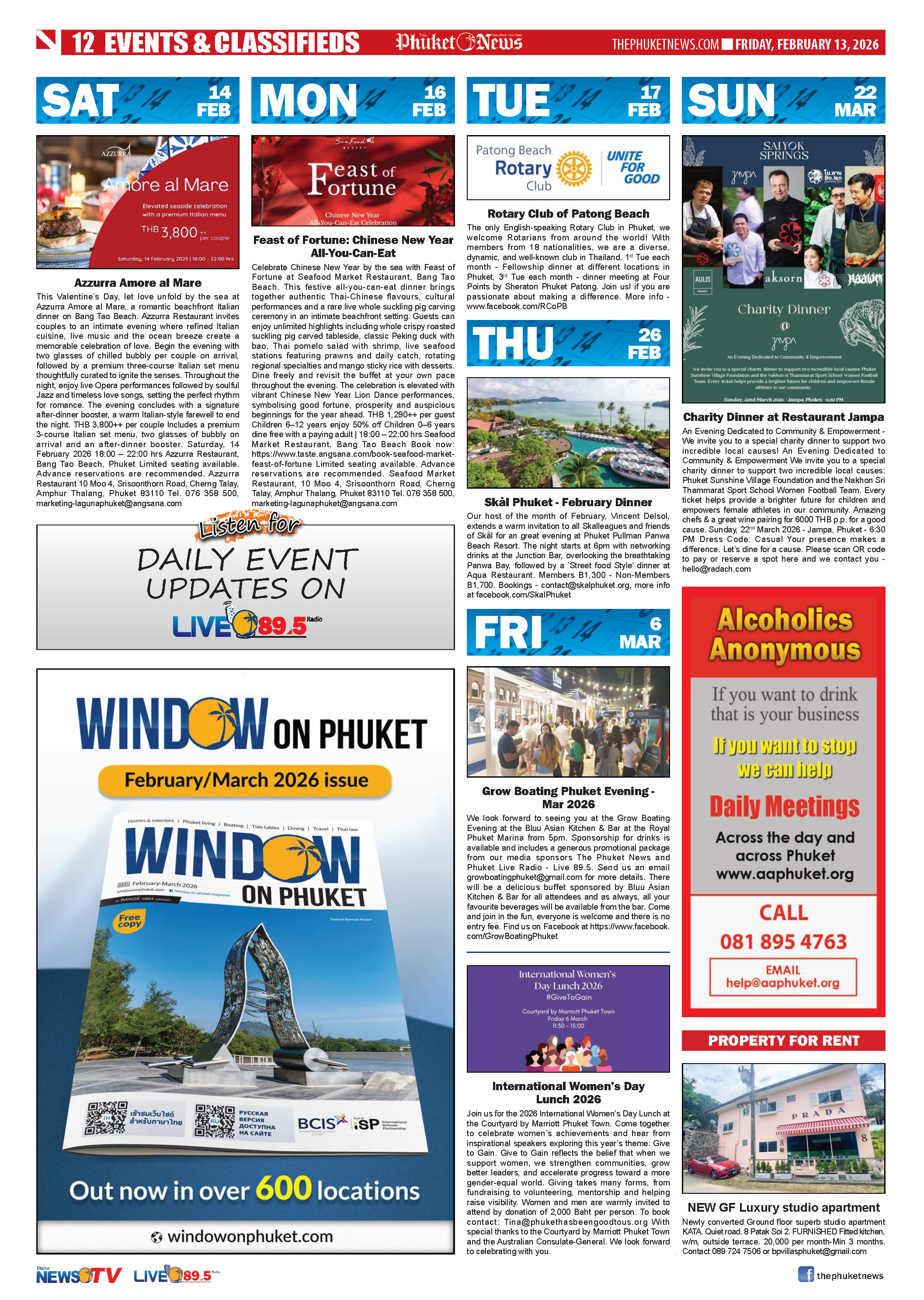Phuket Newspaper - 13-02-2026 Page 12