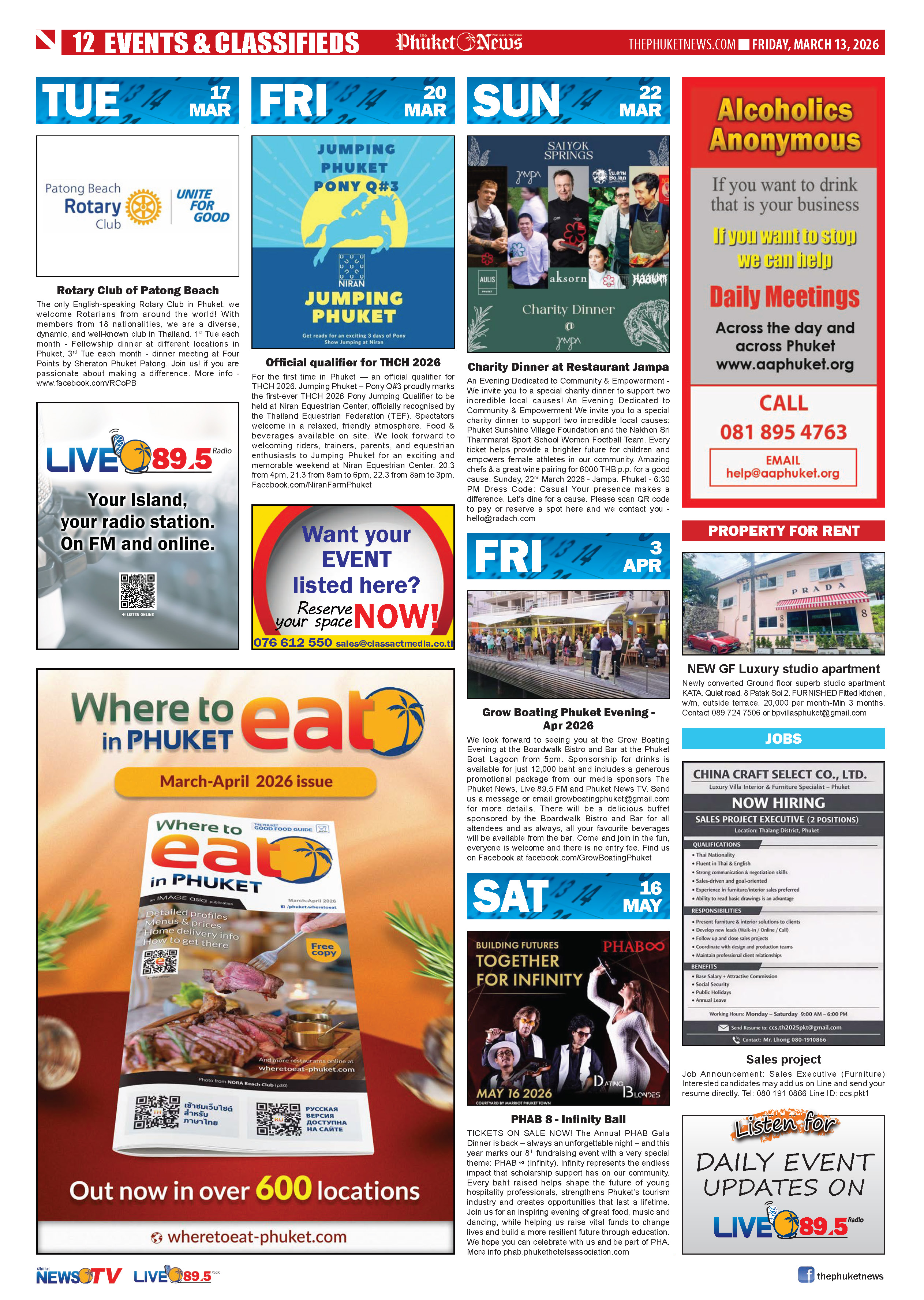 Phuket Newspaper - 13-03-2026 Page 12