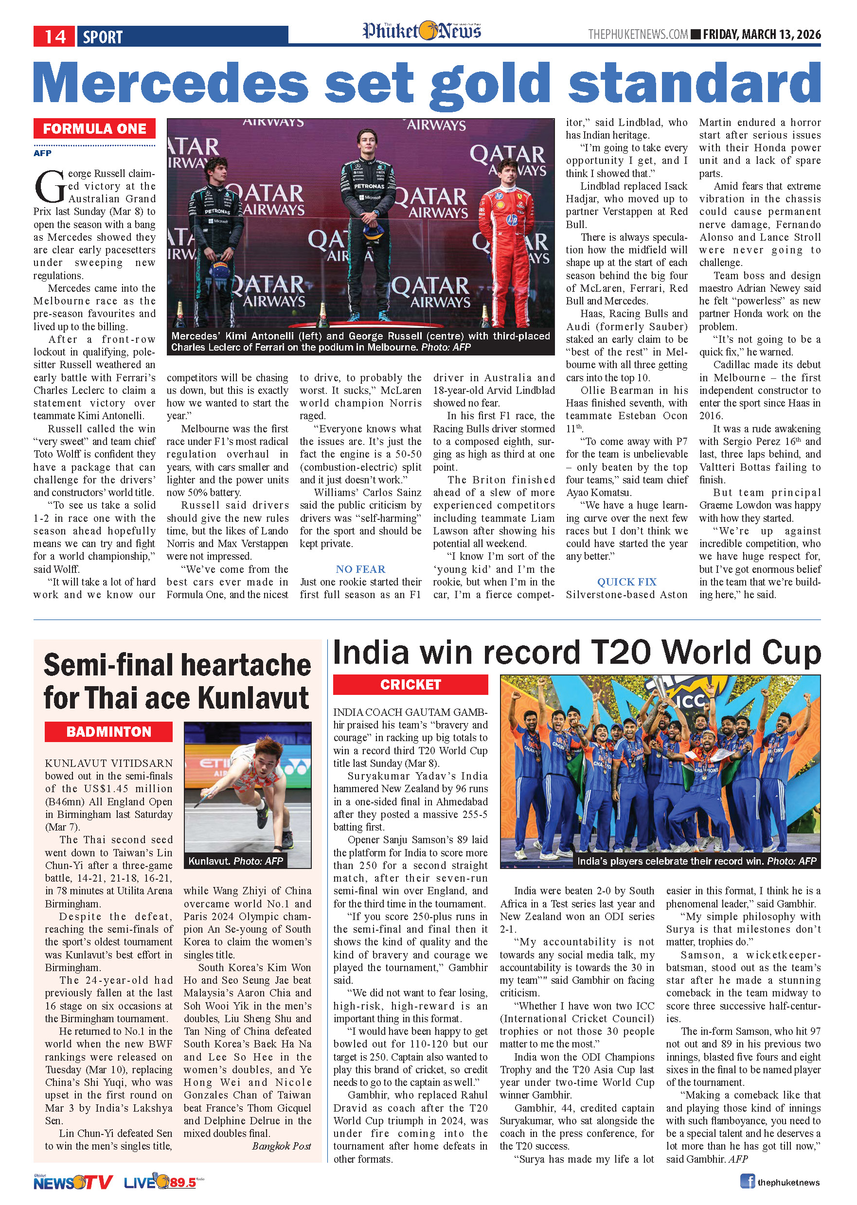 Phuket Newspaper - 13-03-2026 Page 14