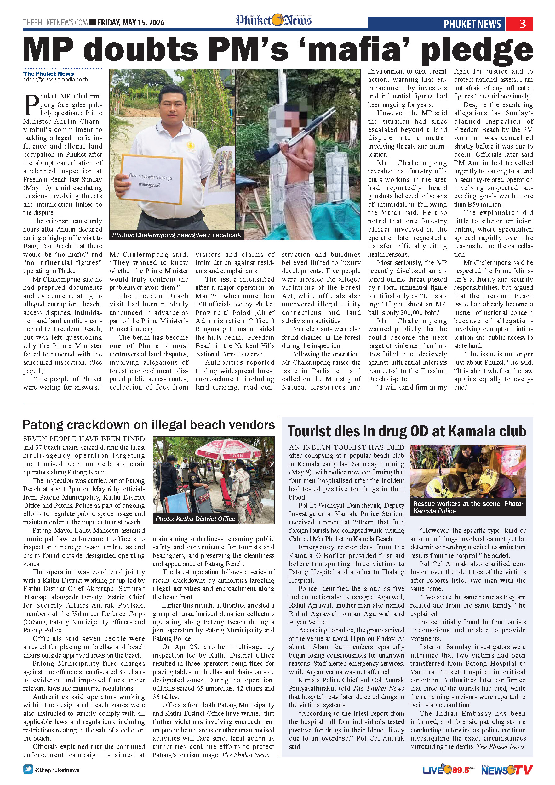 Phuket Newspaper - 15-05-2026 Page 3