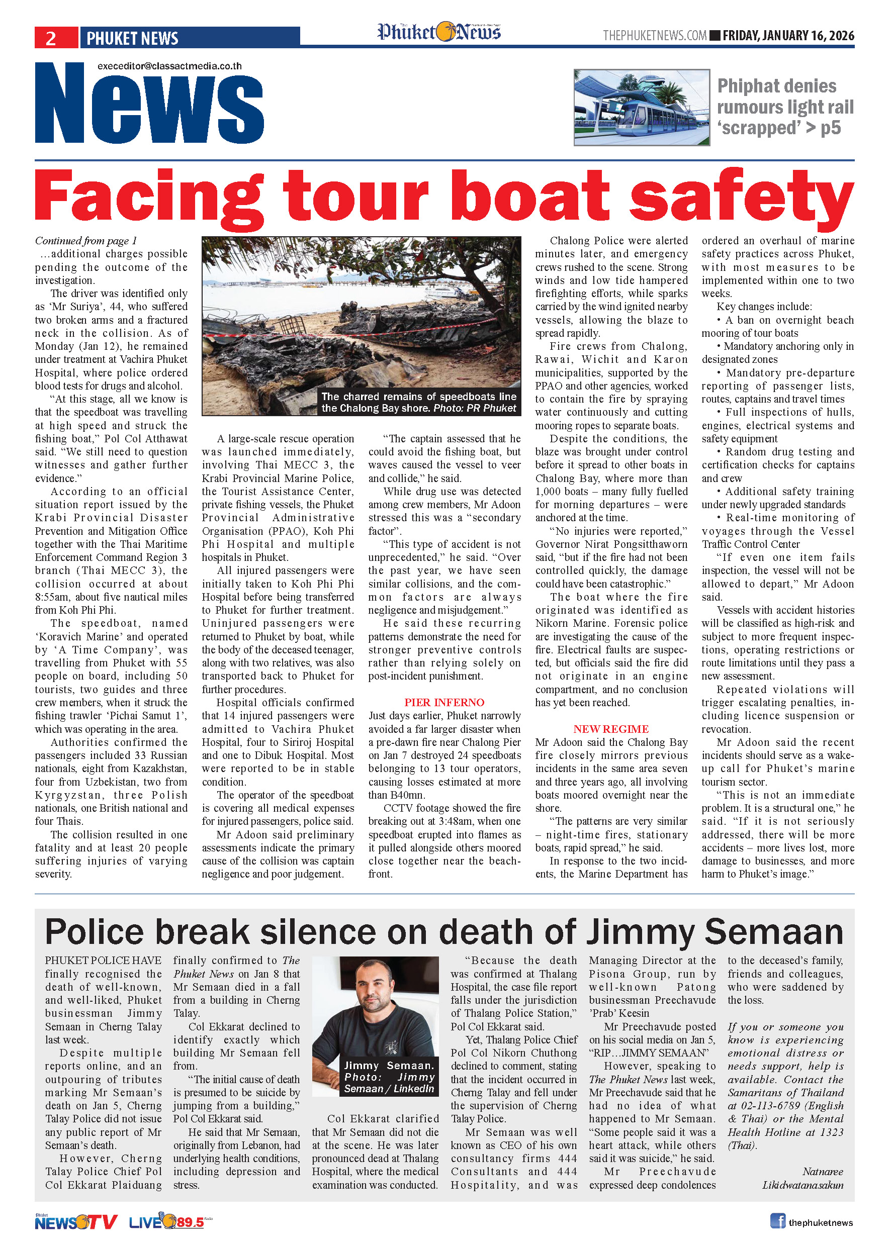Phuket Newspaper - 16-01-2026 Page 2