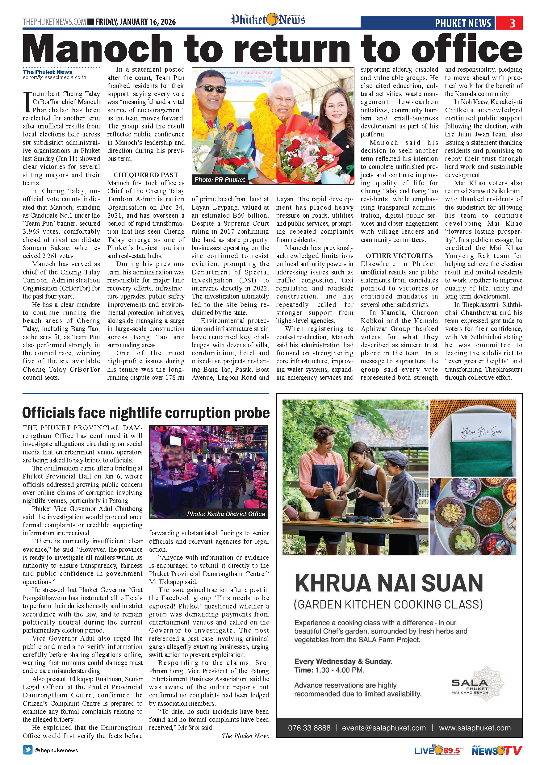 Phuket Newspaper - 16-01-2026 Page 3