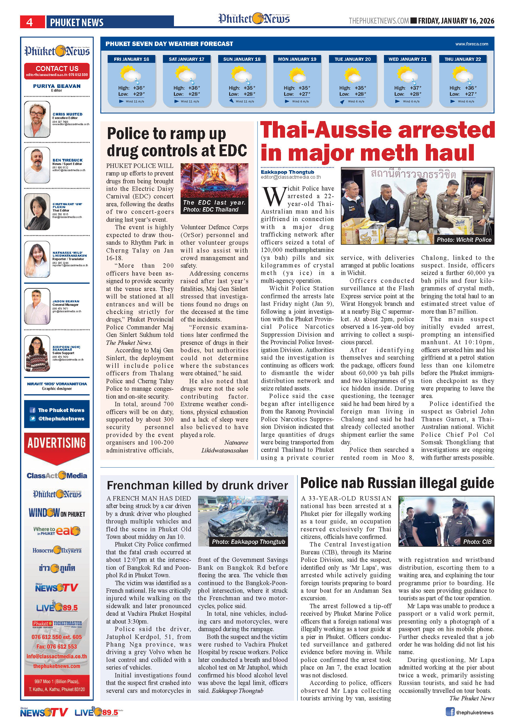 Phuket Newspaper - 16-01-2026 Page 4