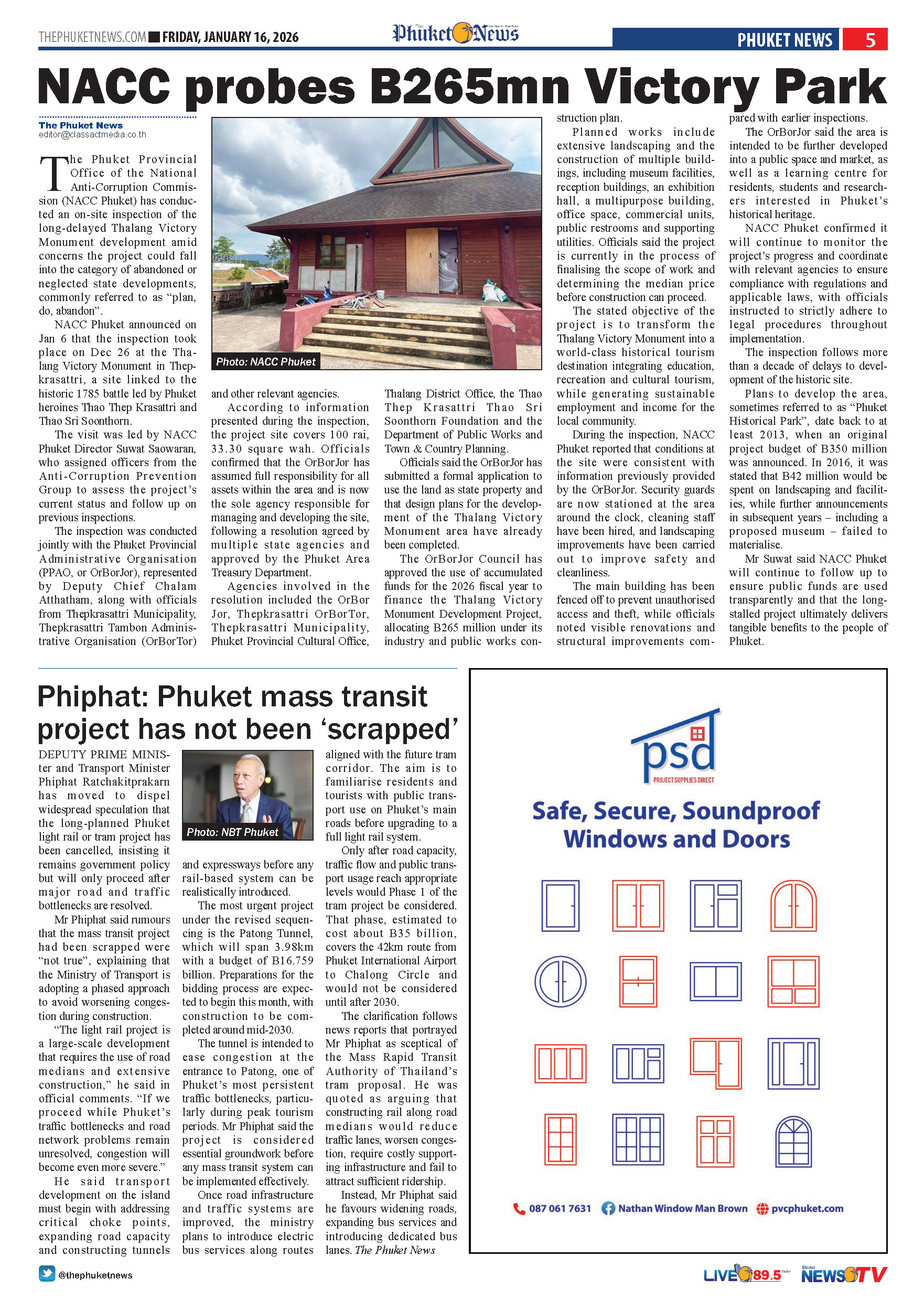 Phuket Newspaper - 16-01-2026 Page 5