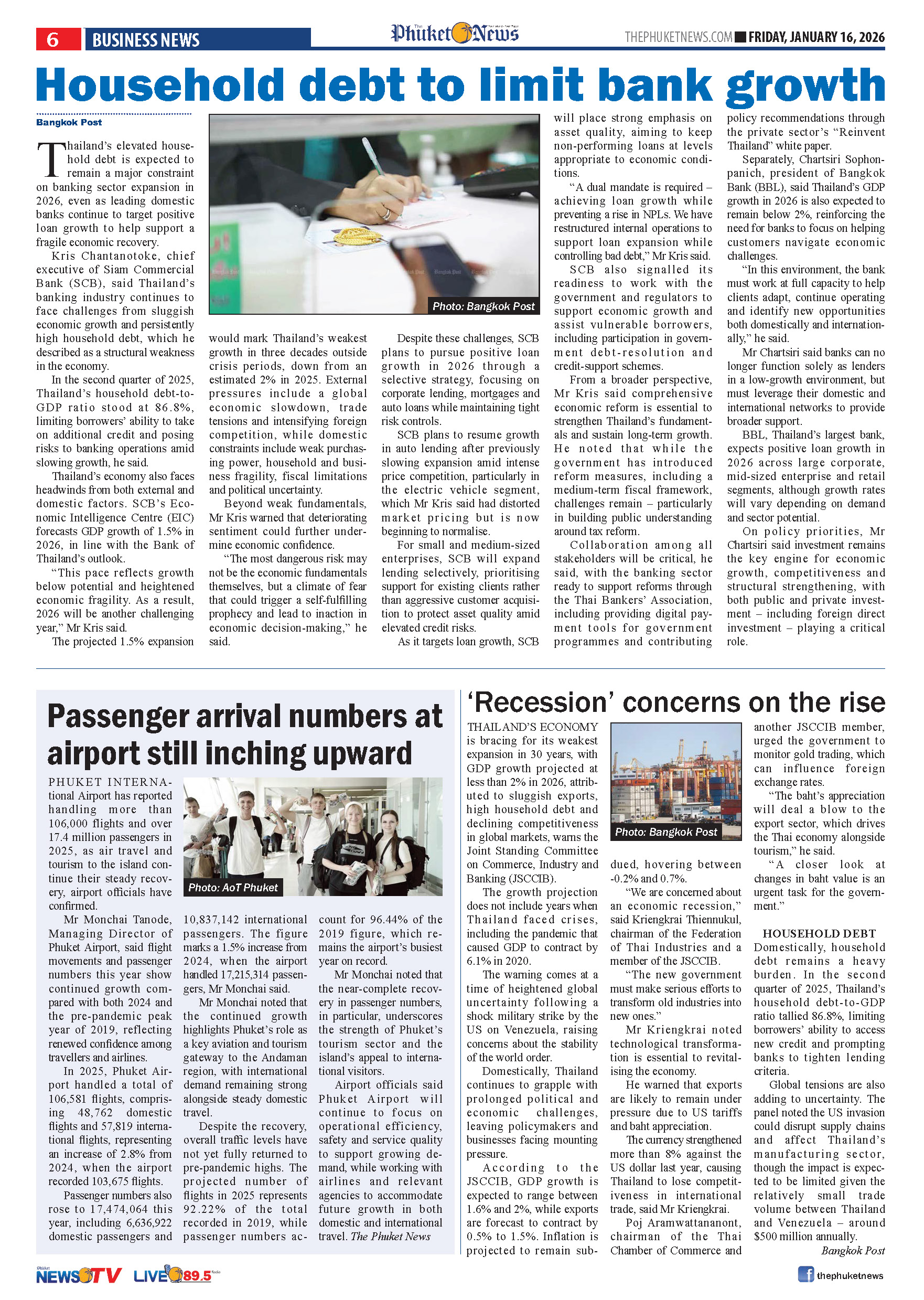 Phuket Newspaper - 16-01-2026 Page 6