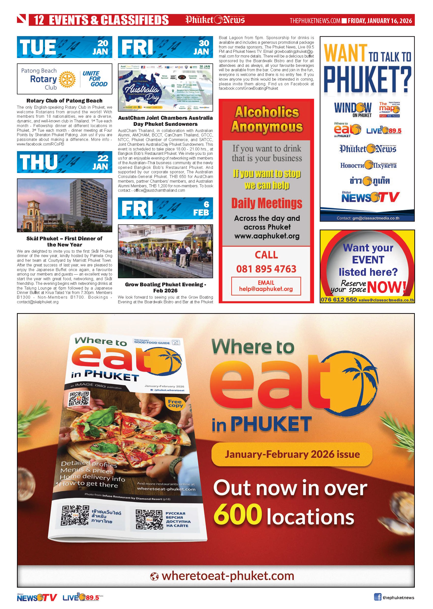 Phuket Newspaper - 16-01-2026 Page 12