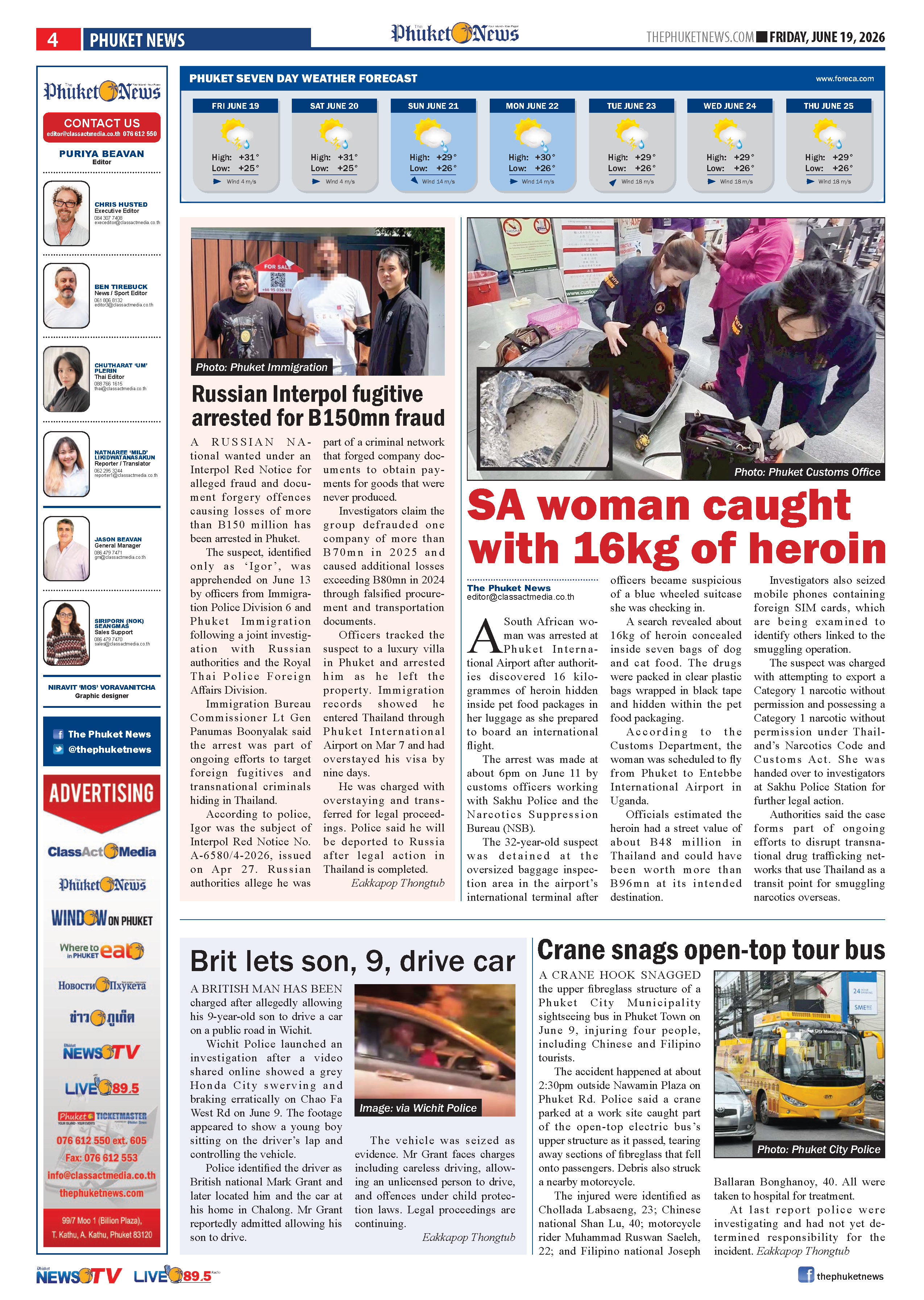 Phuket Newspaper - 19-06-2026 Page 4