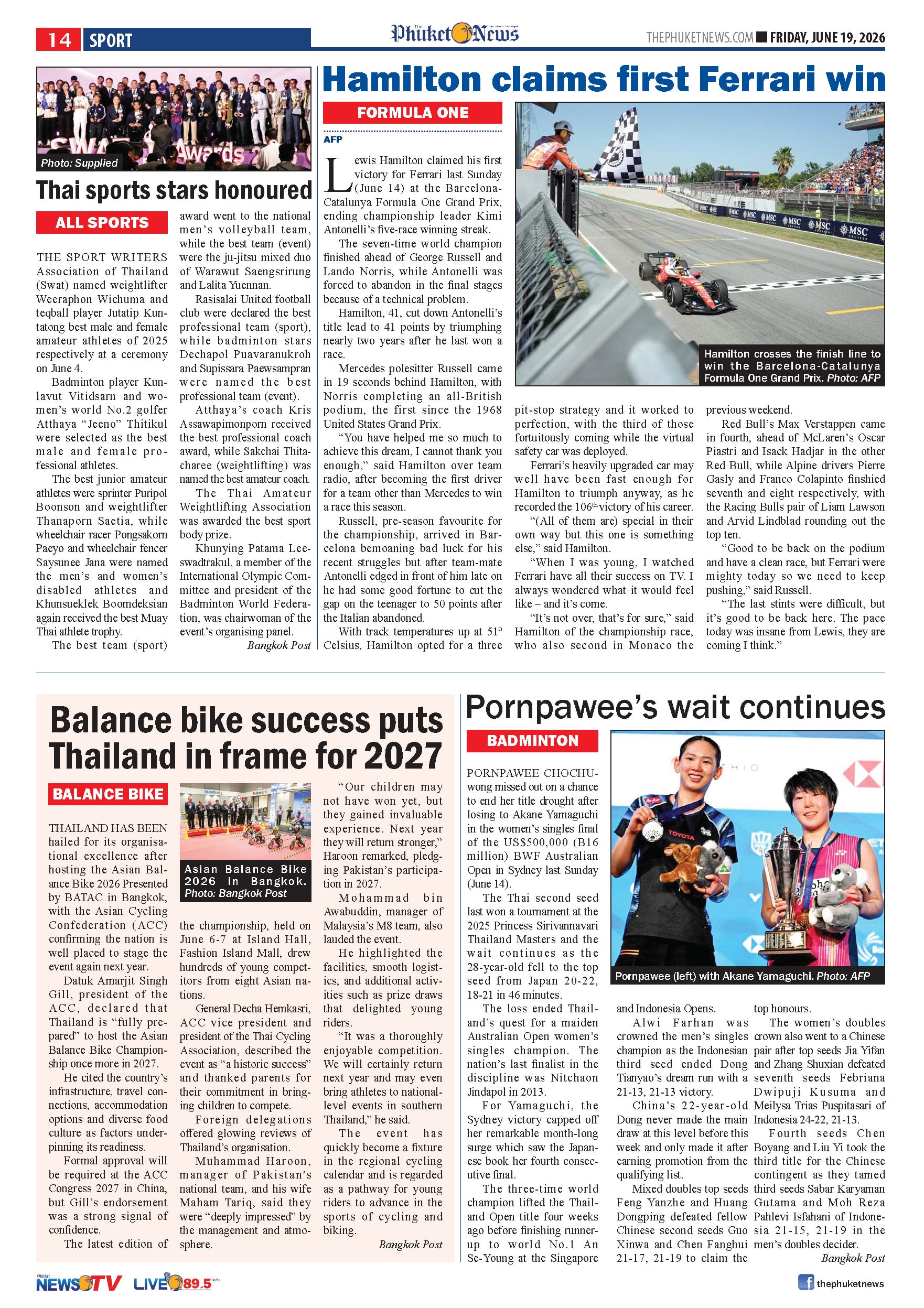 Phuket Newspaper - 19-06-2026 Page 14
