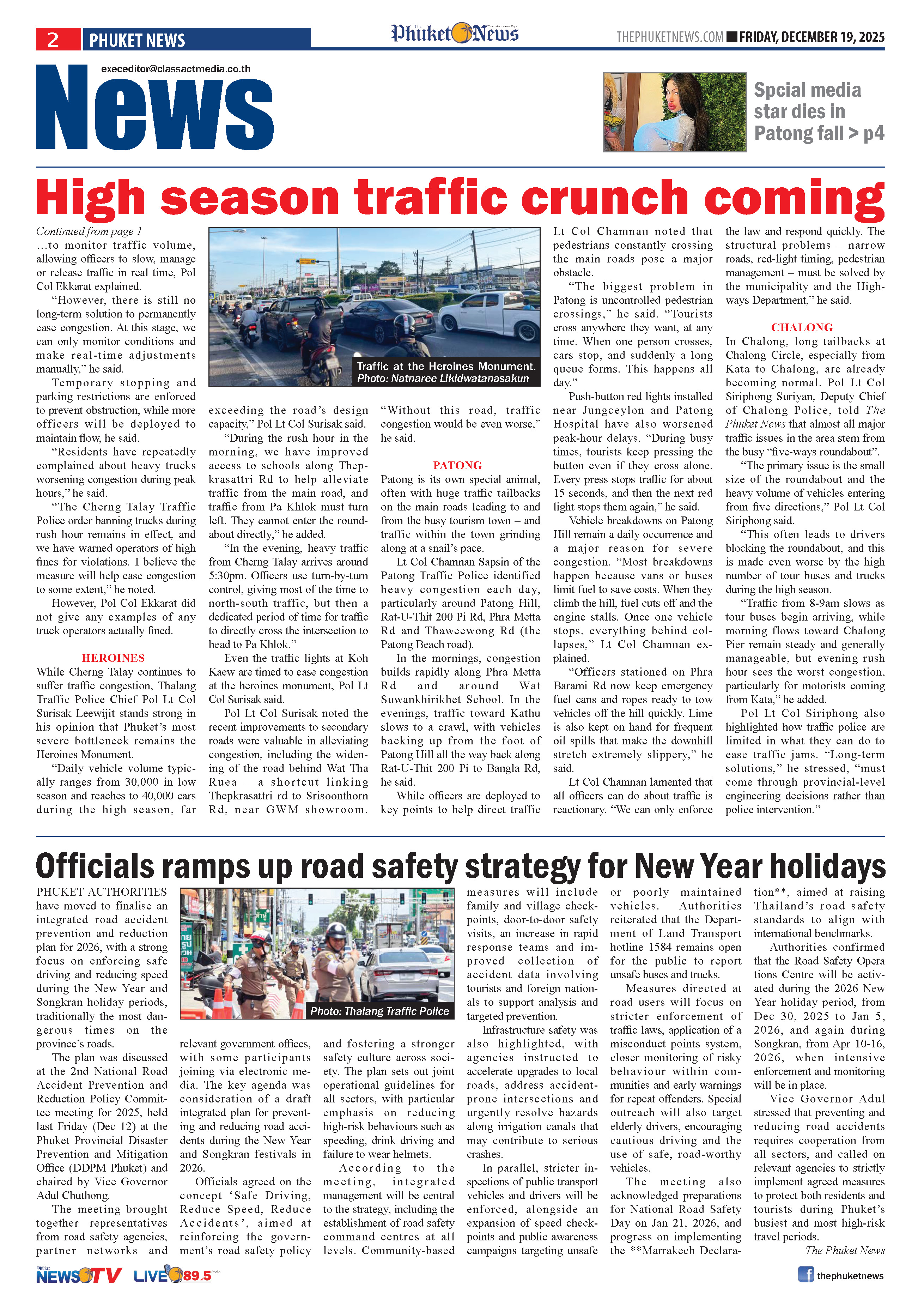 Phuket Newspaper - 19-12-2025 Page 2