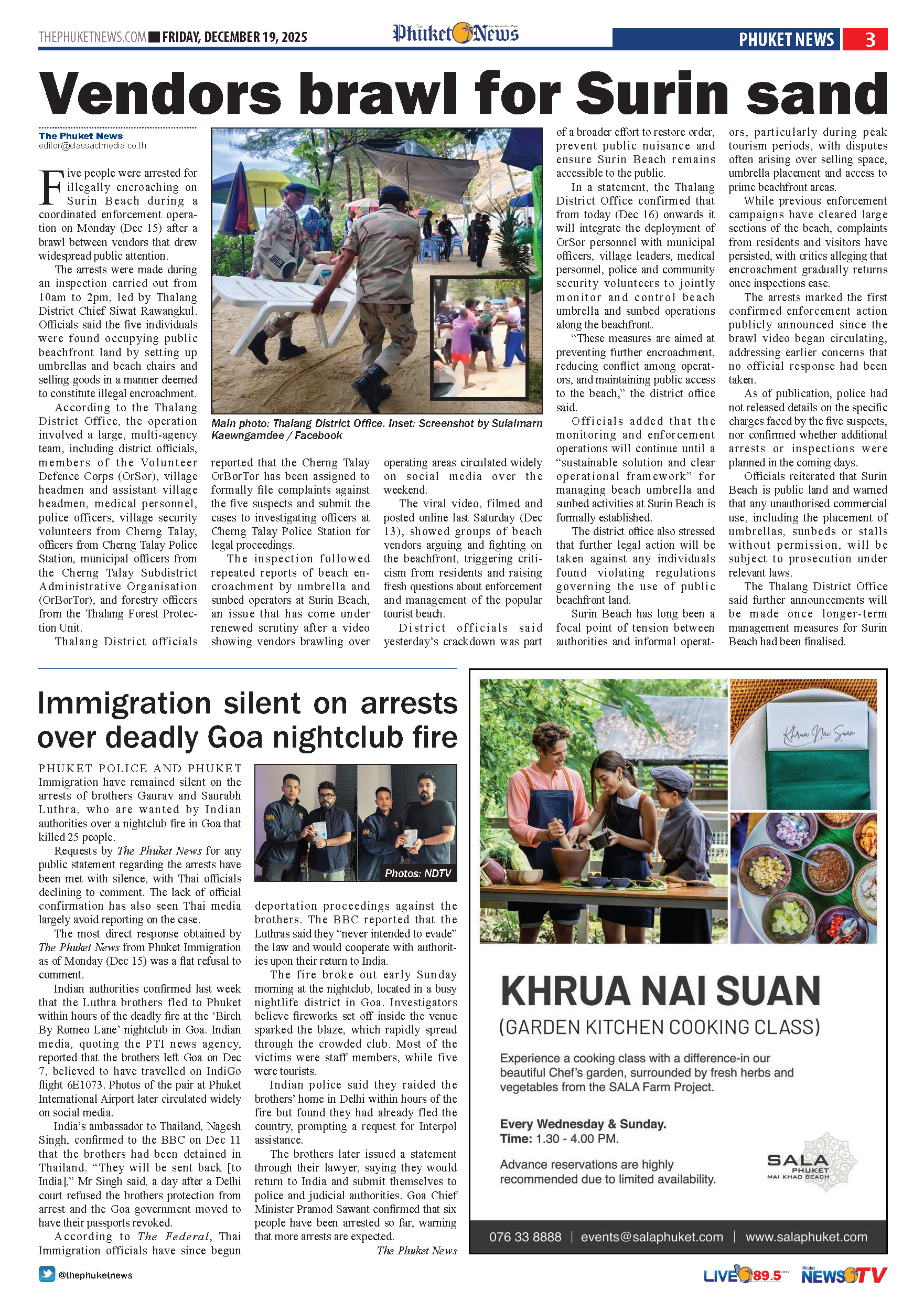 Phuket Newspaper - 19-12-2025 Page 3