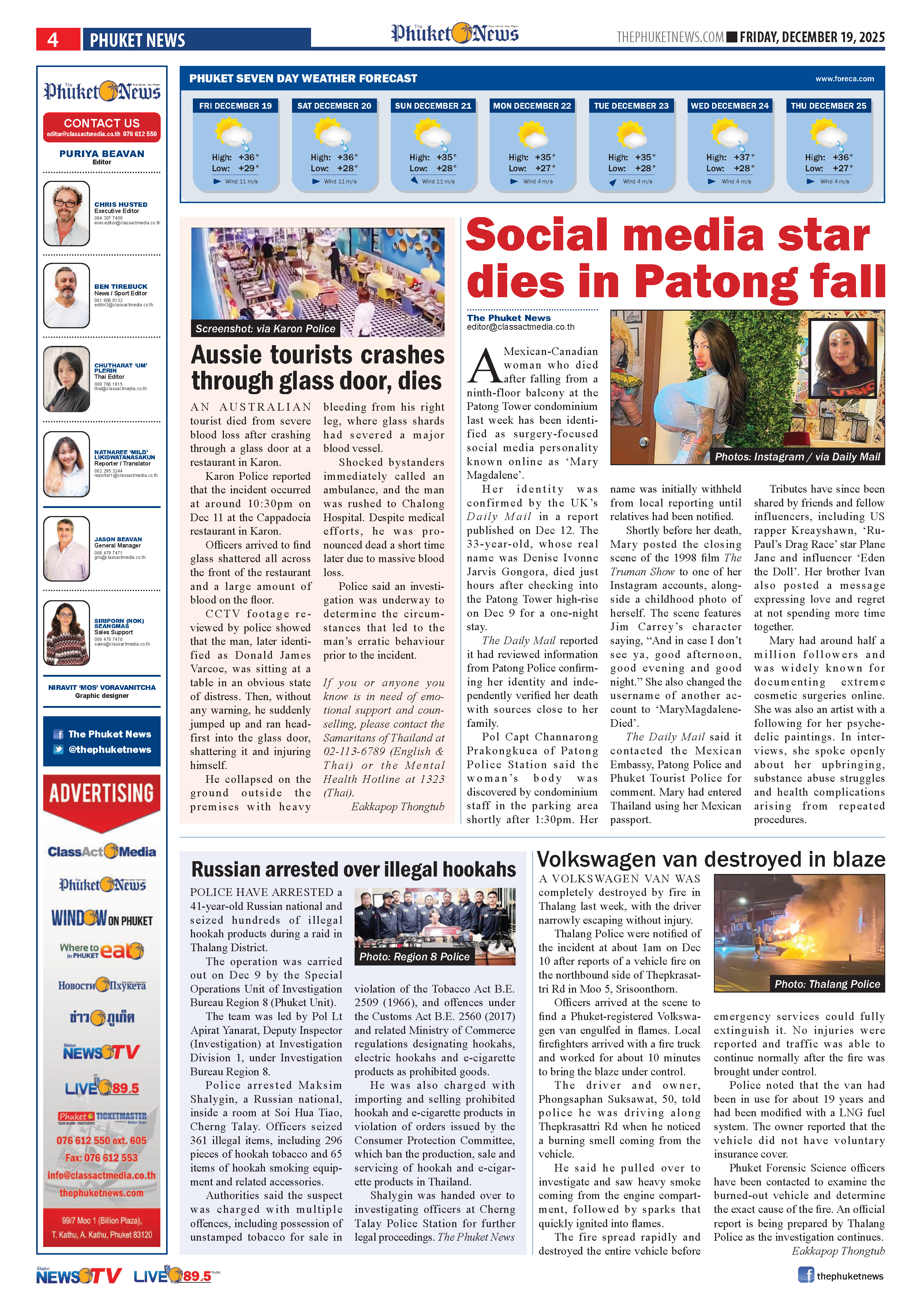Phuket Newspaper - 19-12-2025 Page 4