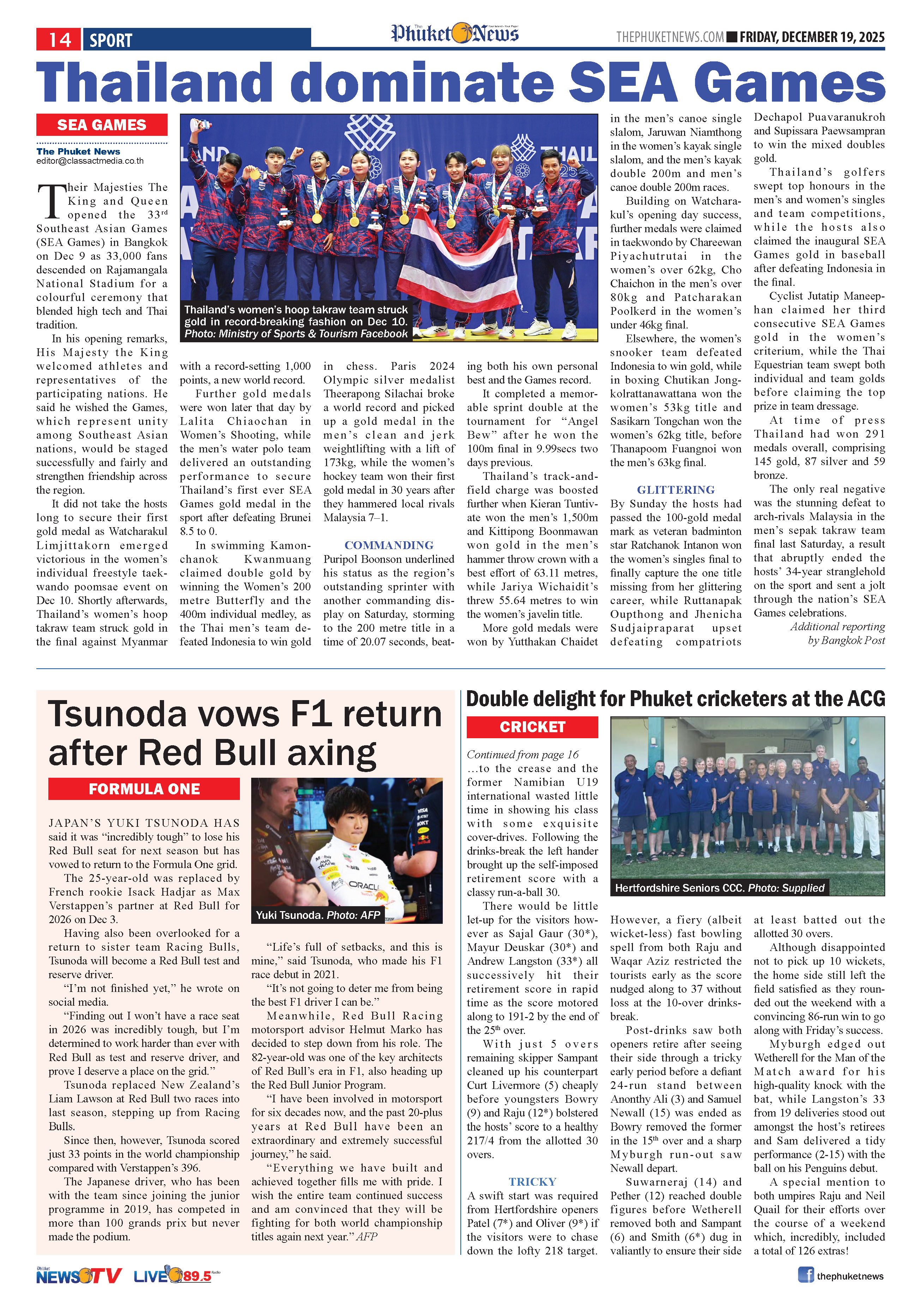 Phuket Newspaper - 19-12-2025 Page 14