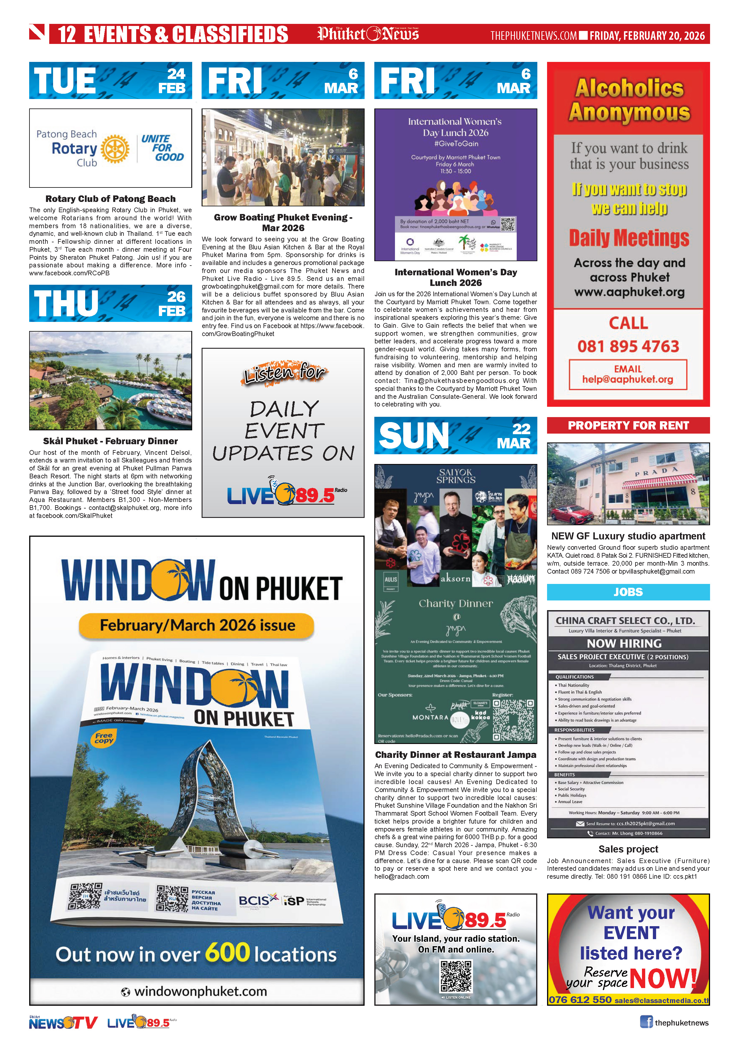 Phuket Newspaper - 20-02-2026 Page 12