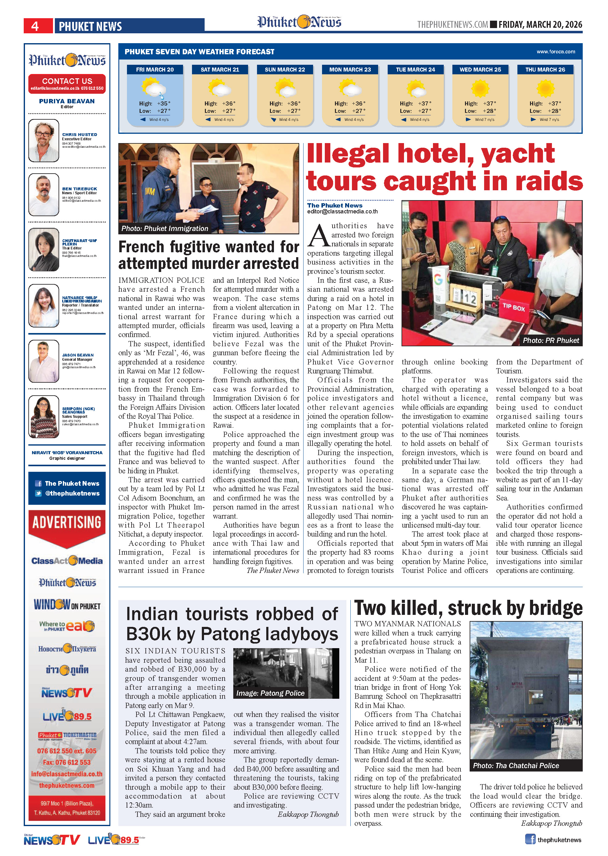 Phuket Newspaper - 20-03-2026 Page 4
