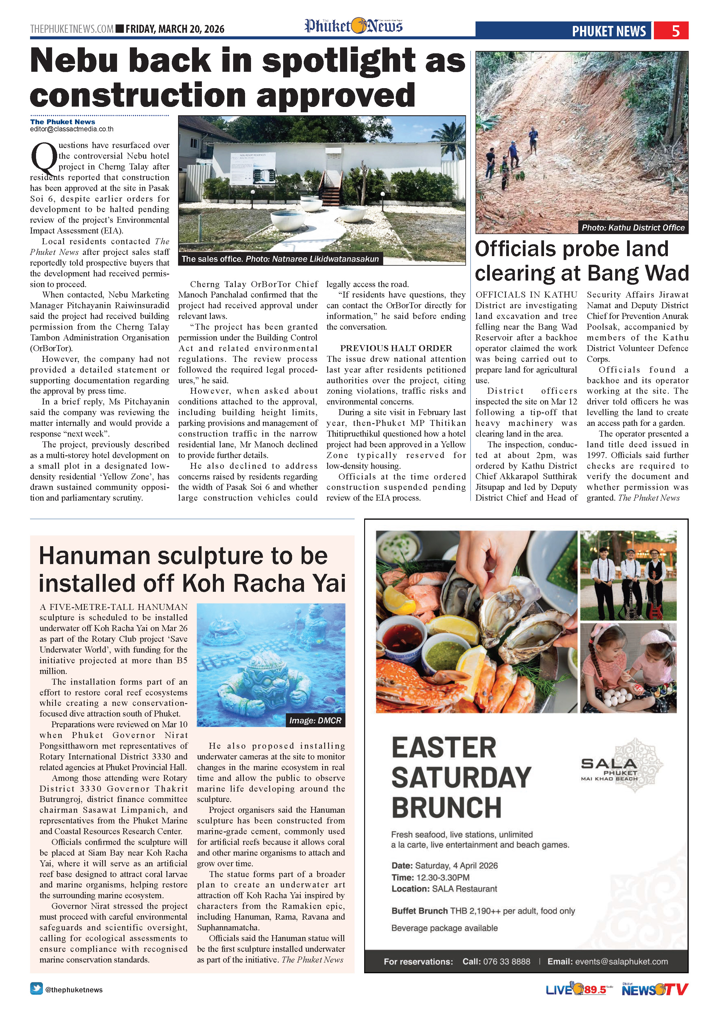 Phuket Newspaper - 20-03-2026 Page 5