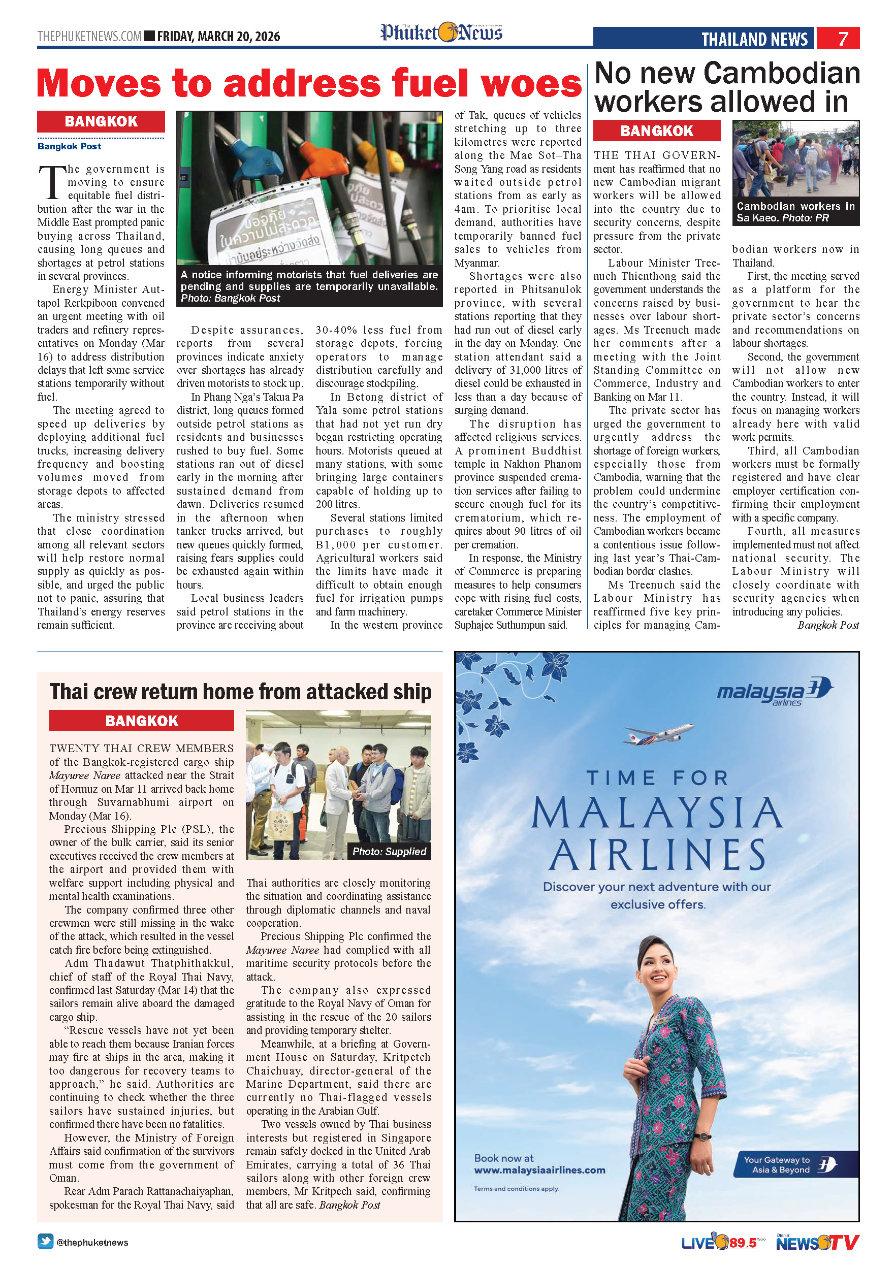 Phuket Newspaper - 20-03-2026 Page 7