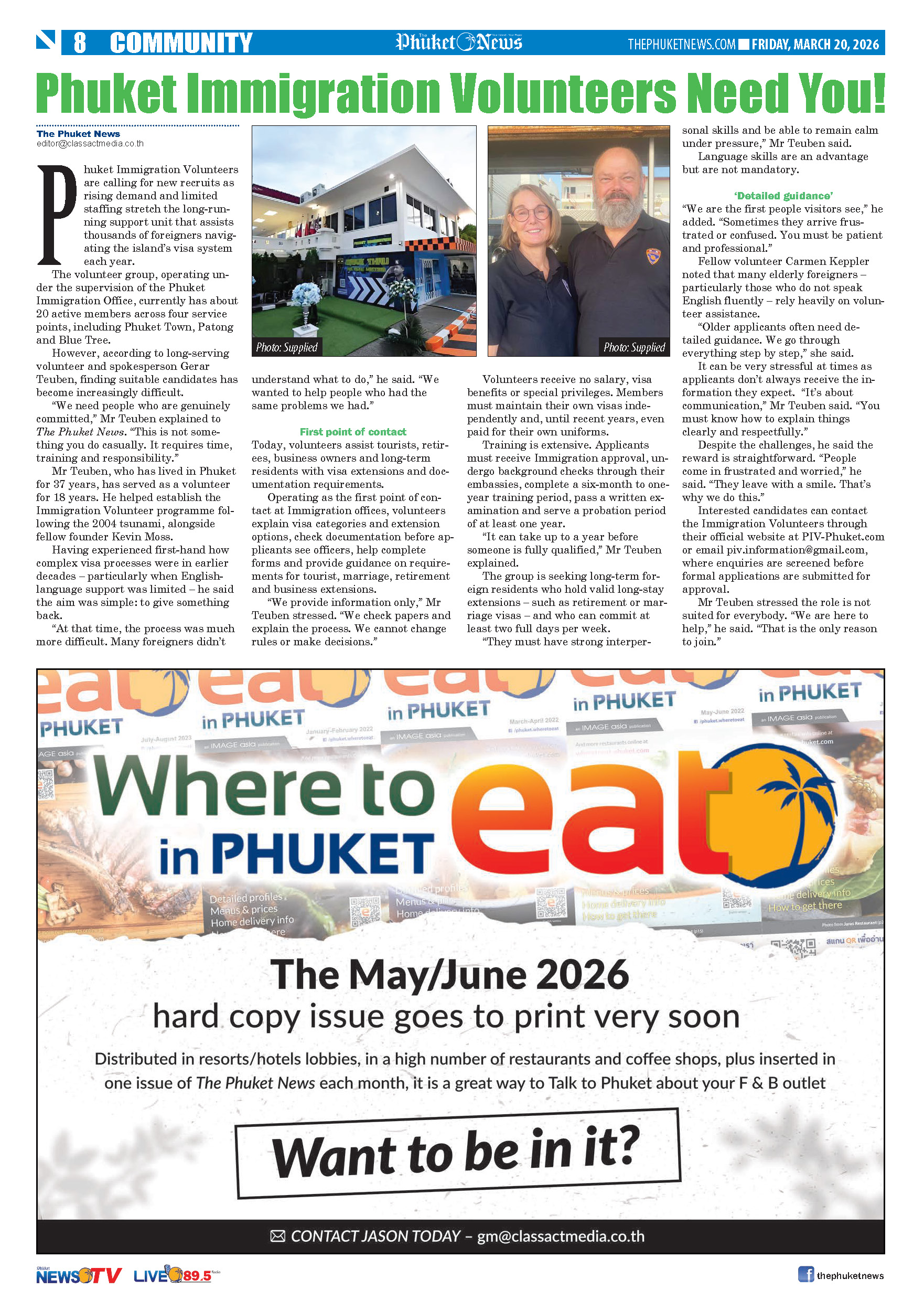 Phuket Newspaper - 20-03-2026 Page 8