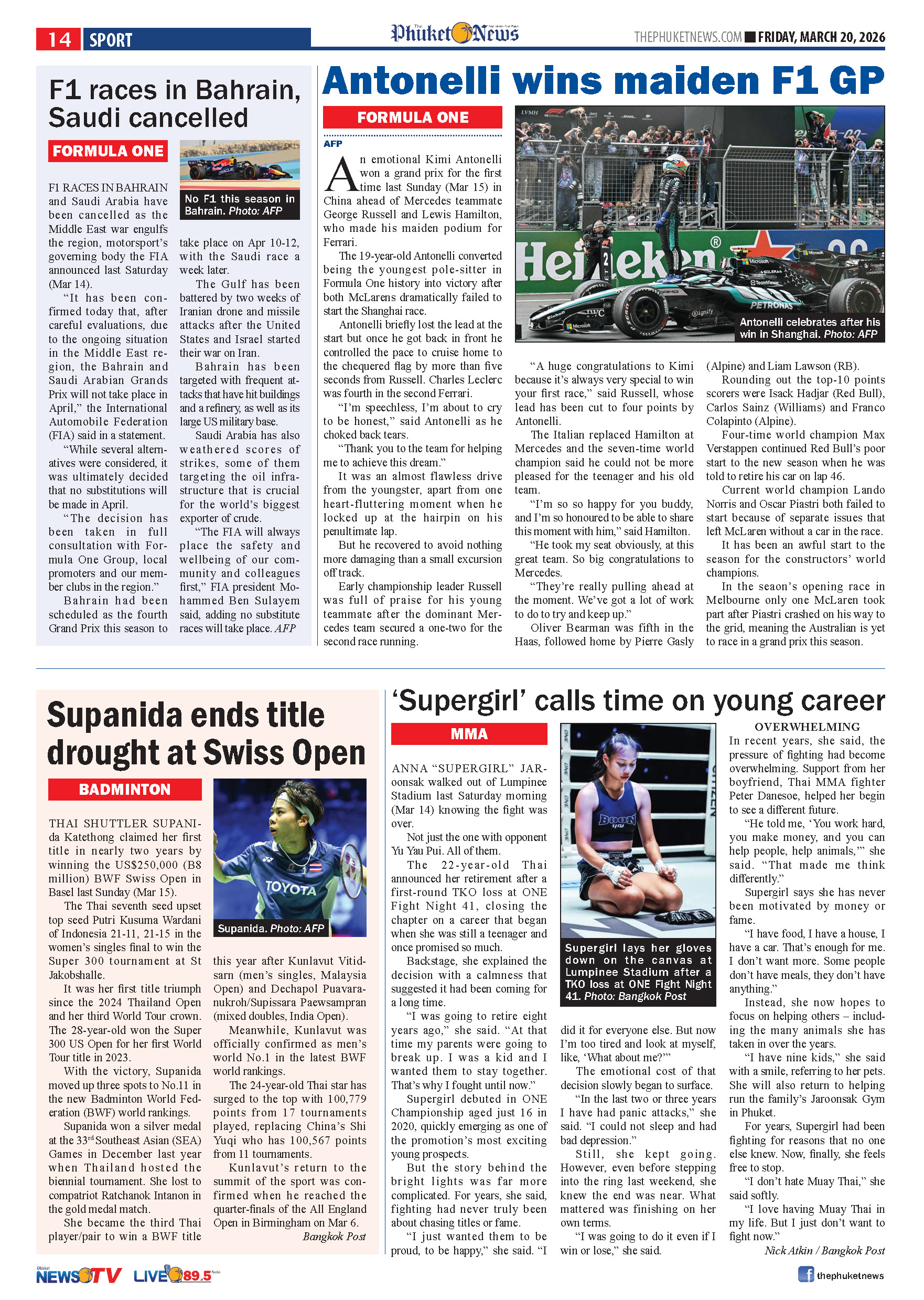 Phuket Newspaper - 20-03-2026 Page 14