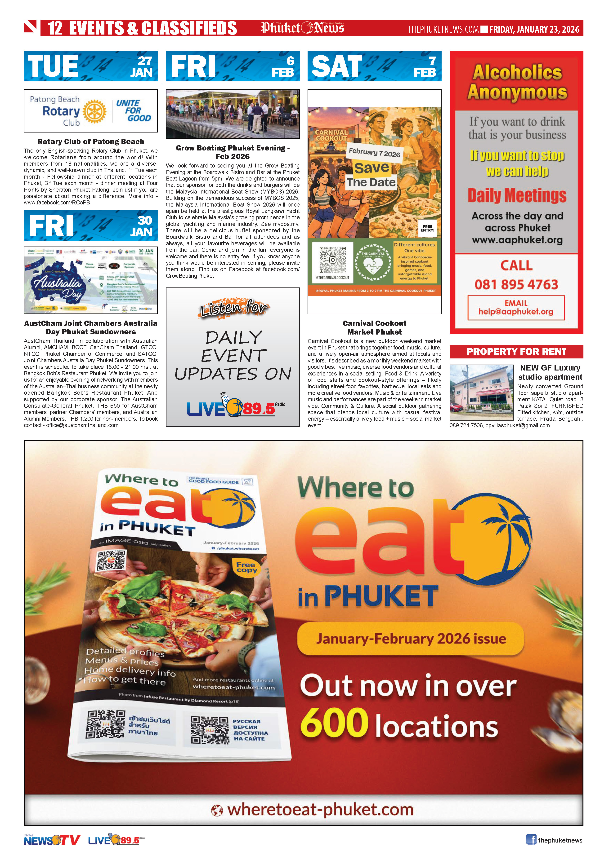 Phuket Newspaper - 23-01-2026 Page 12