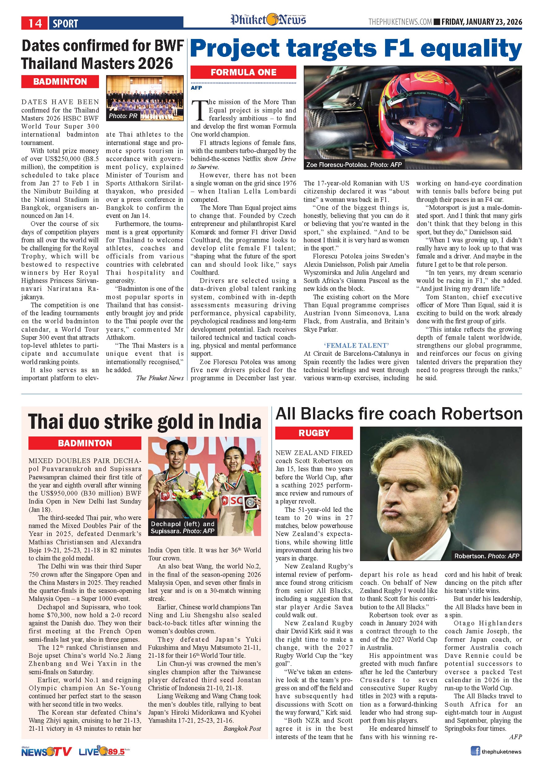 Phuket Newspaper - 23-01-2026 Page 14