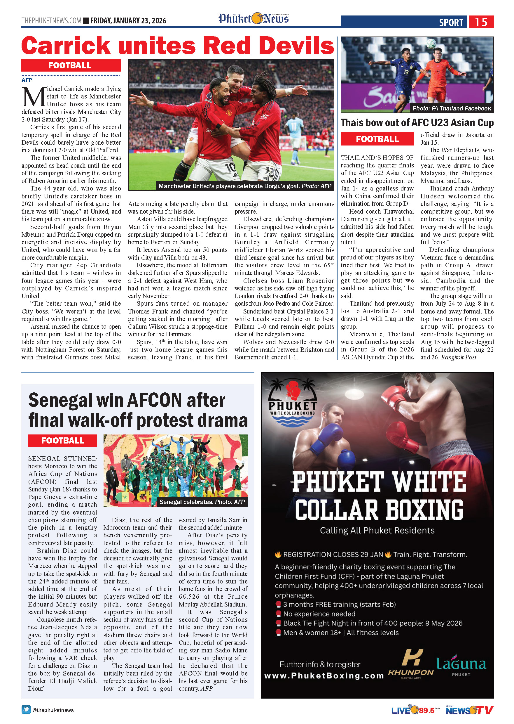 Phuket Newspaper - 23-01-2026 Page 15