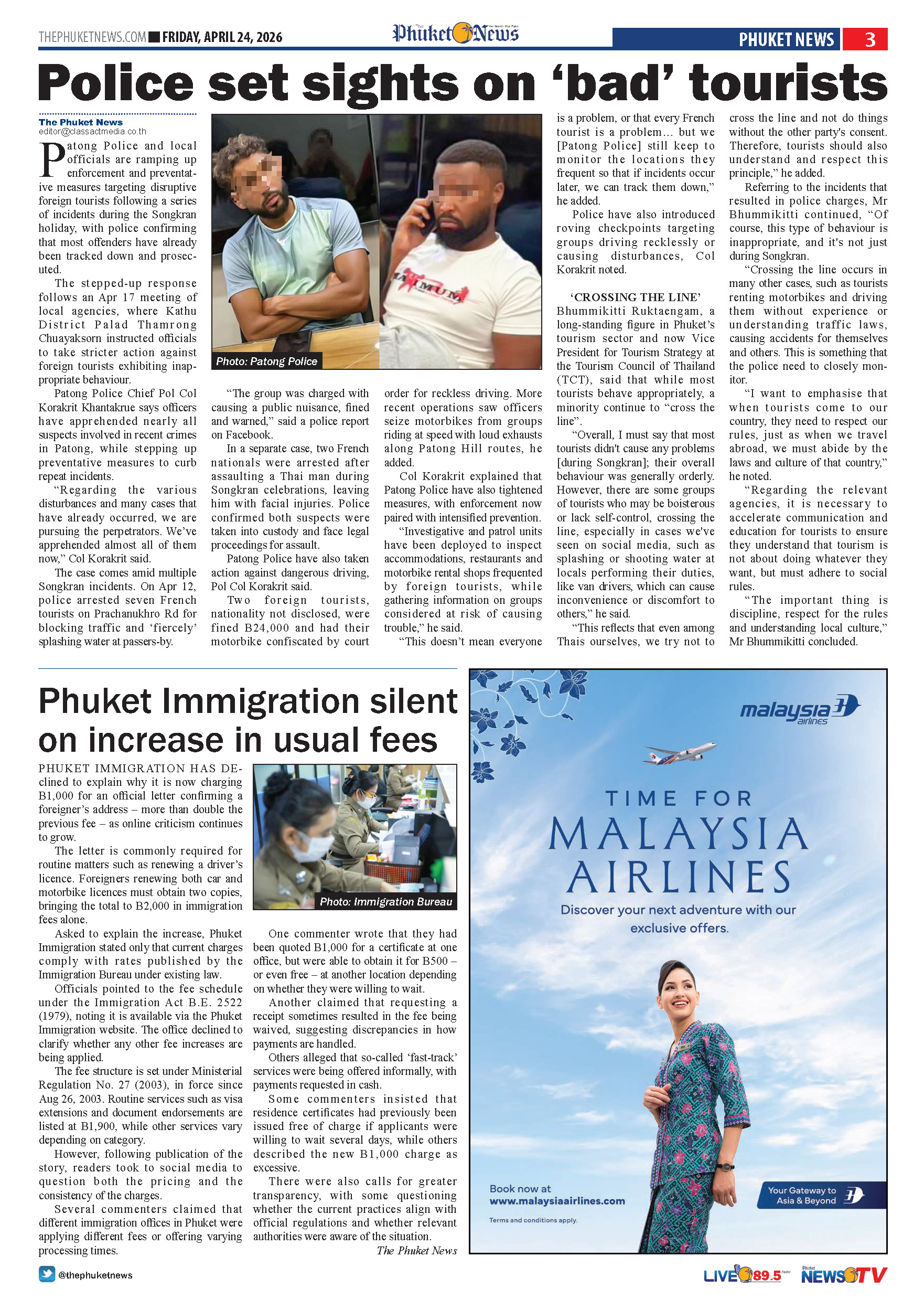 Phuket Newspaper - 24-04-2026 Page 3