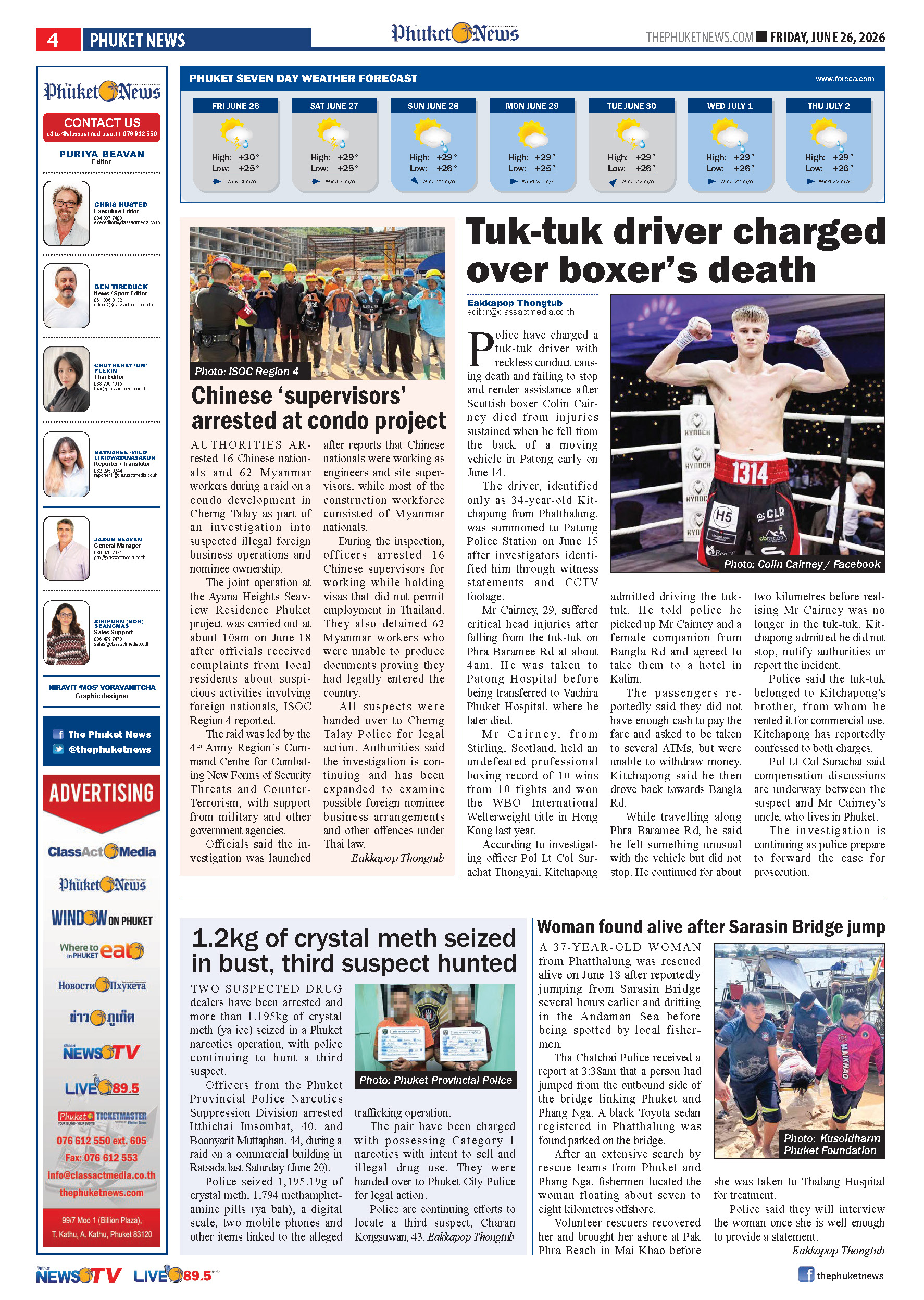 Phuket Newspaper - 26-06-2026 Page 4