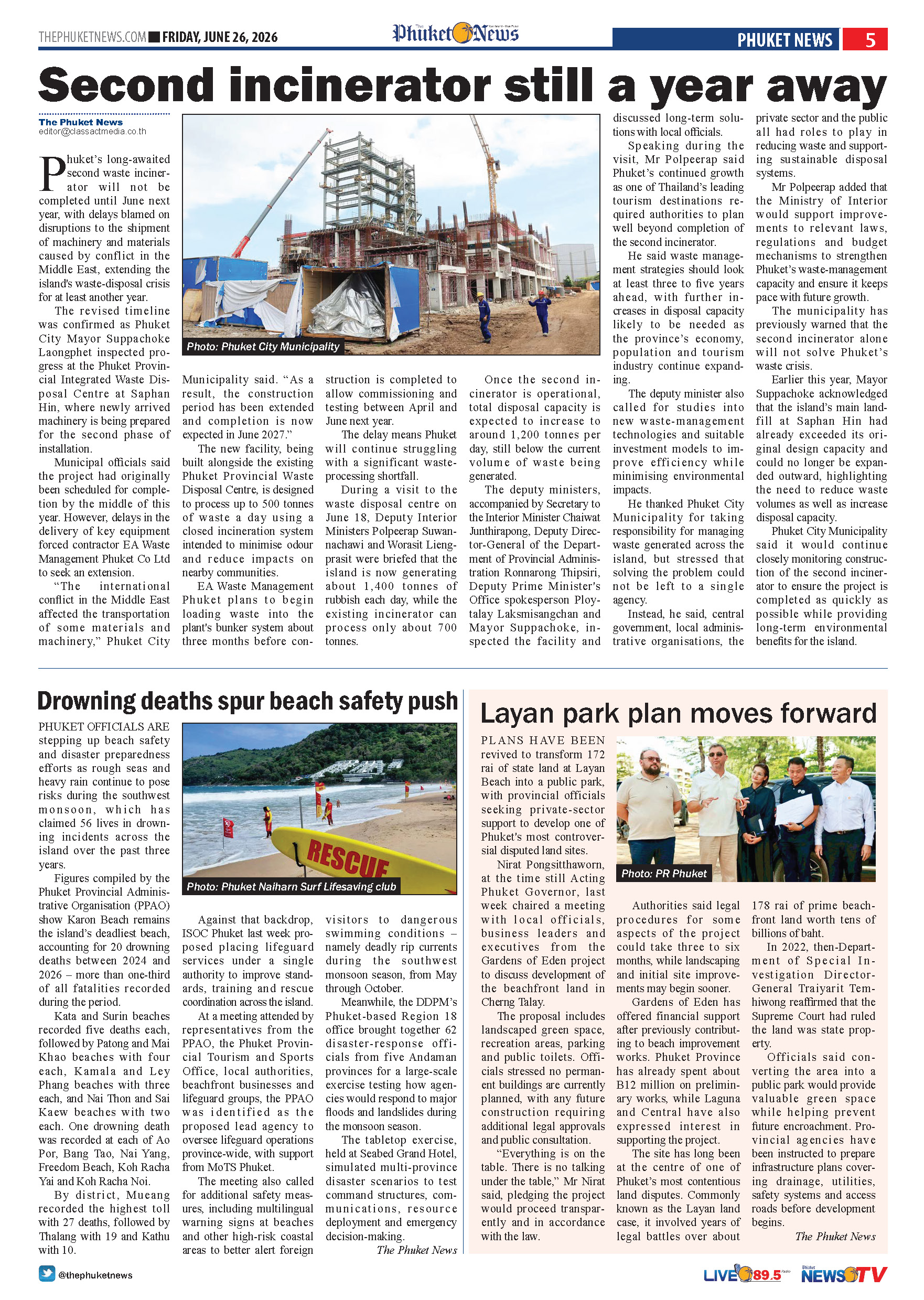 Phuket Newspaper - 26-06-2026 Page 5