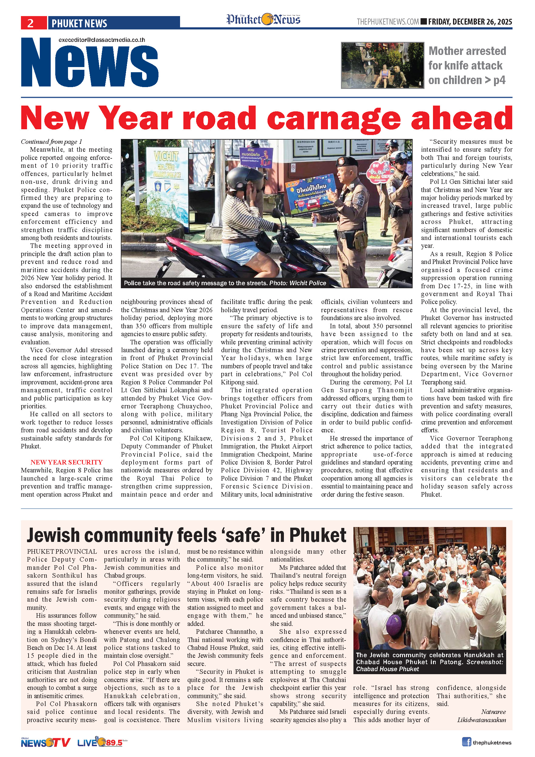 Phuket Newspaper - 26-12-2025 Page 2
