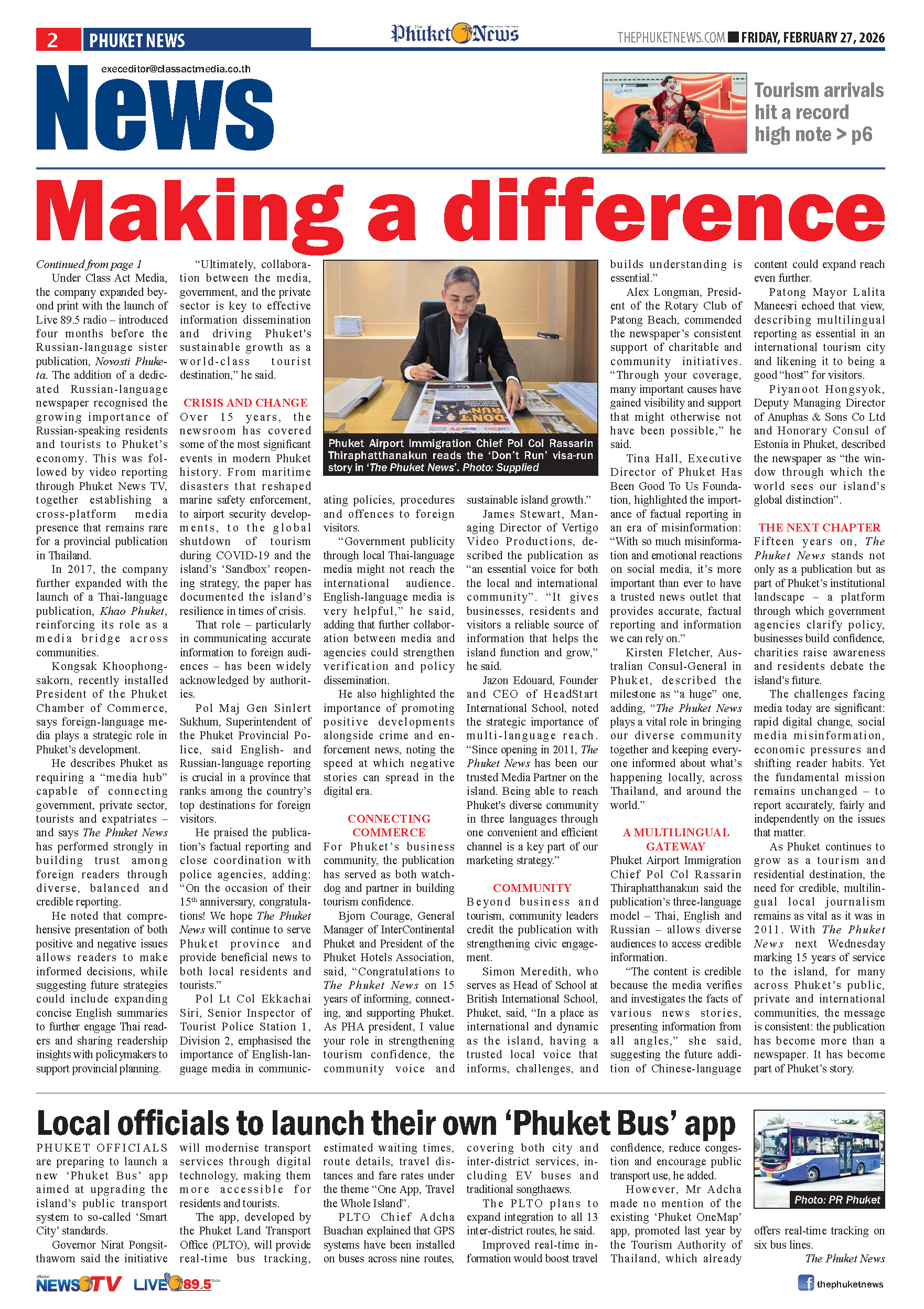 Phuket Newspaper - 27-02-2026 Page 2