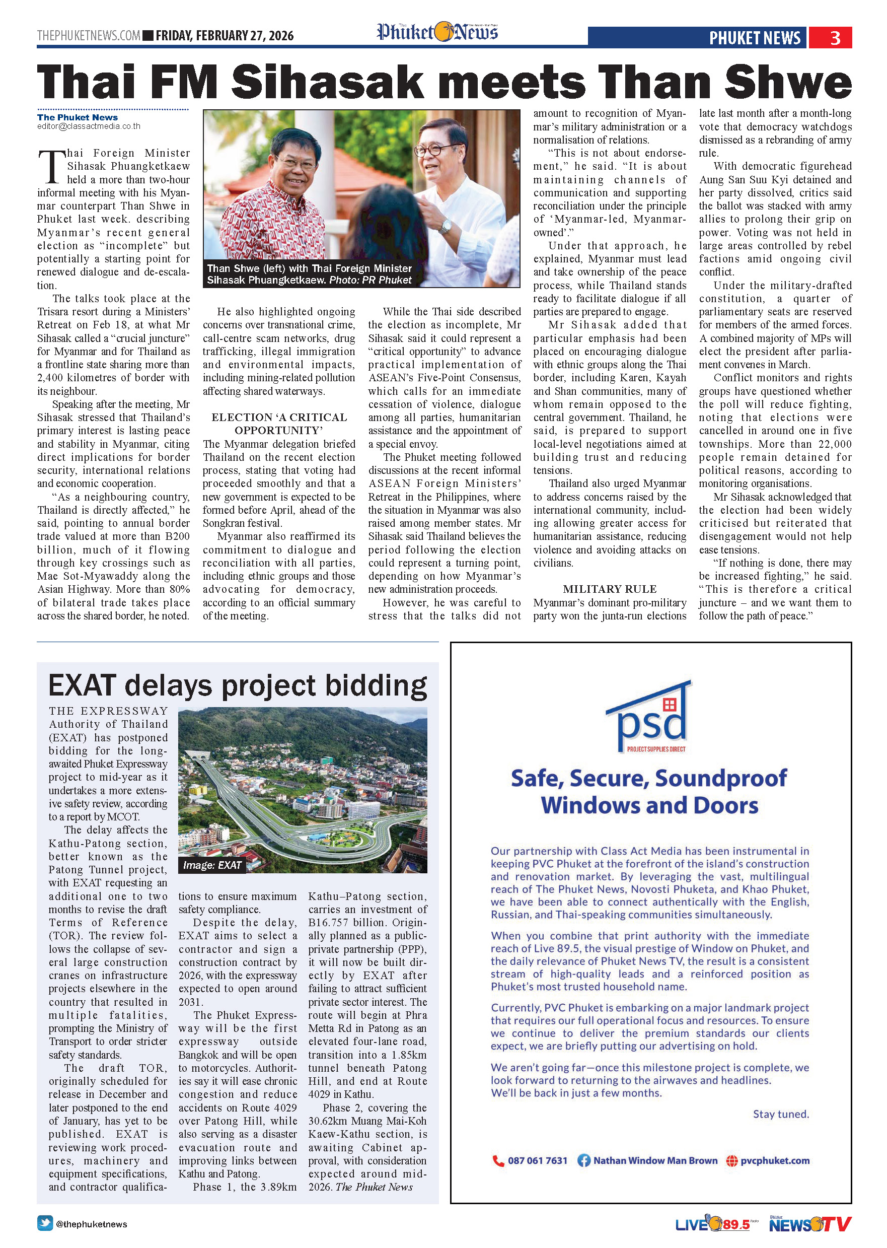 Phuket Newspaper - 27-02-2026 Page 3
