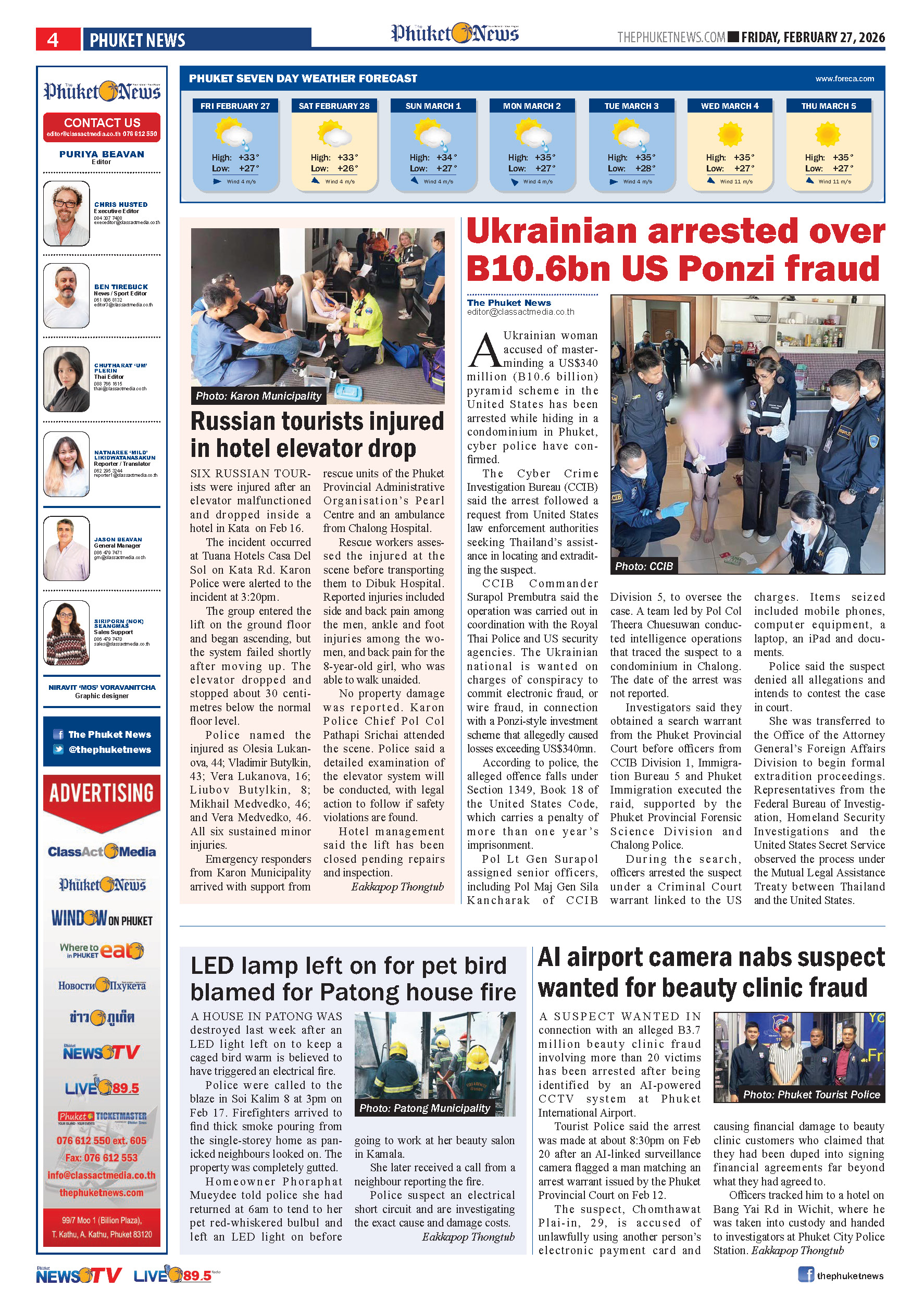 Phuket Newspaper - 27-02-2026 Page 4