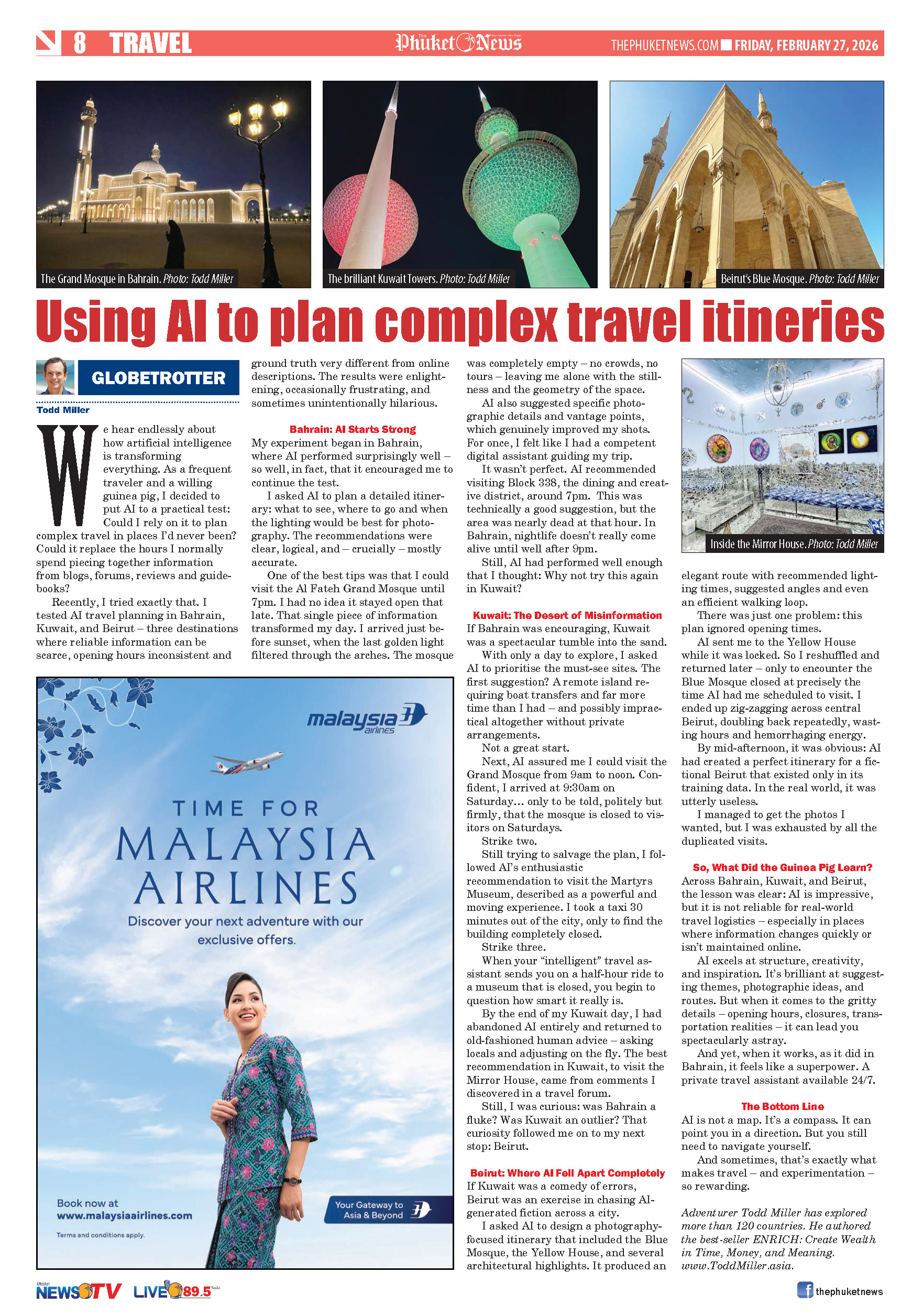 Phuket Newspaper - 27-02-2026 Page 8
