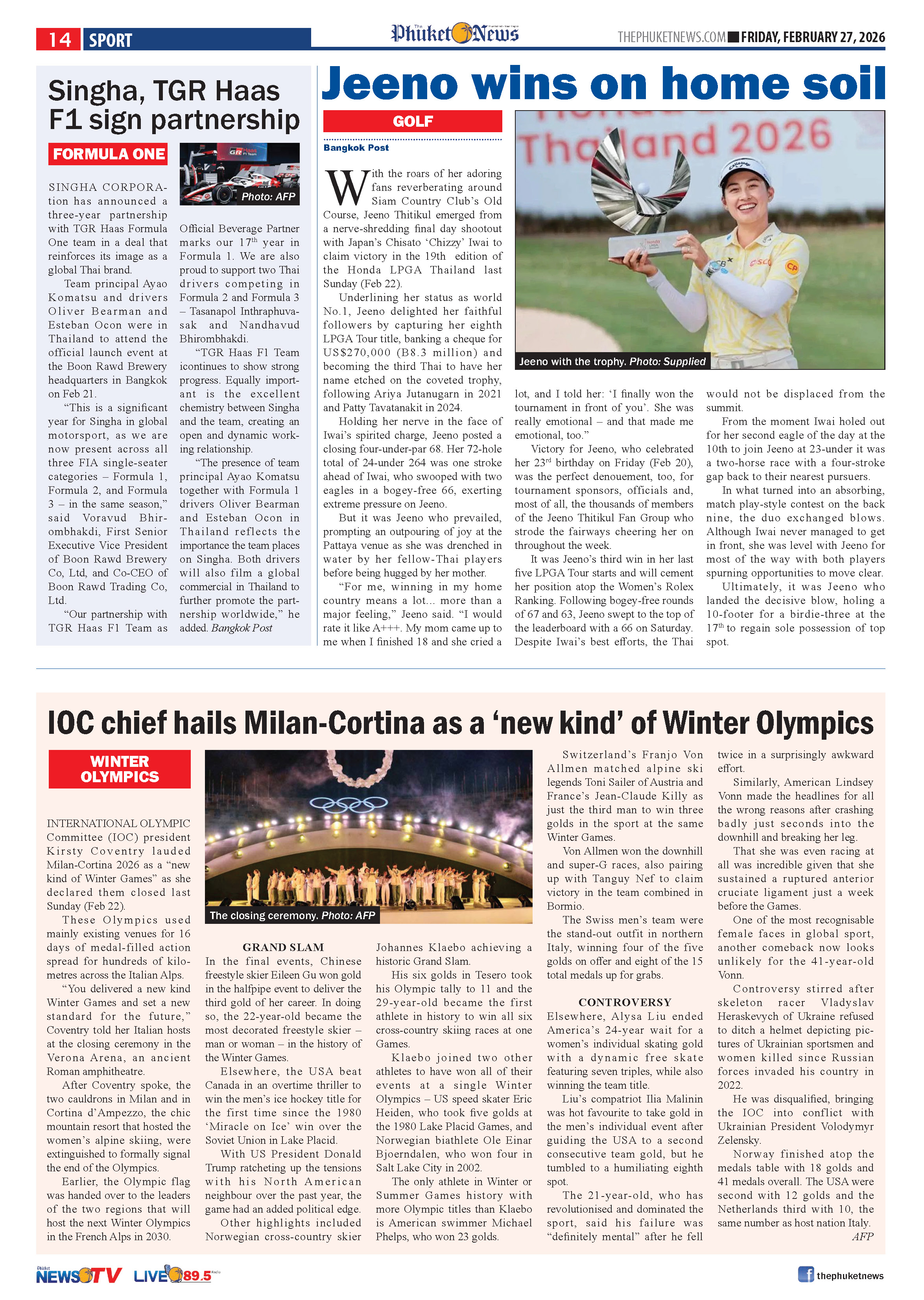 Phuket Newspaper - 27-02-2026 Page 14